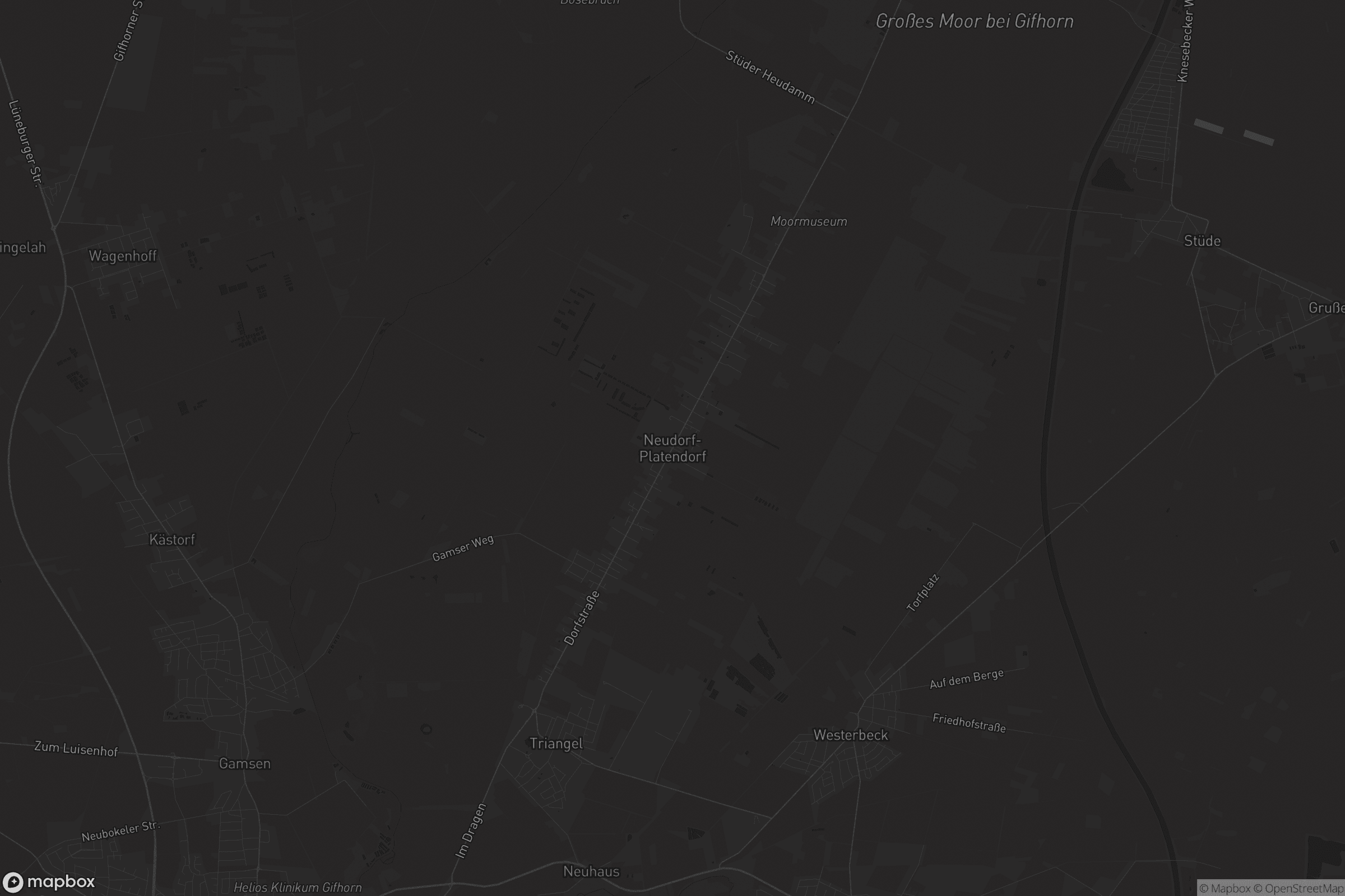 Karte von Neudorf-Platendorf