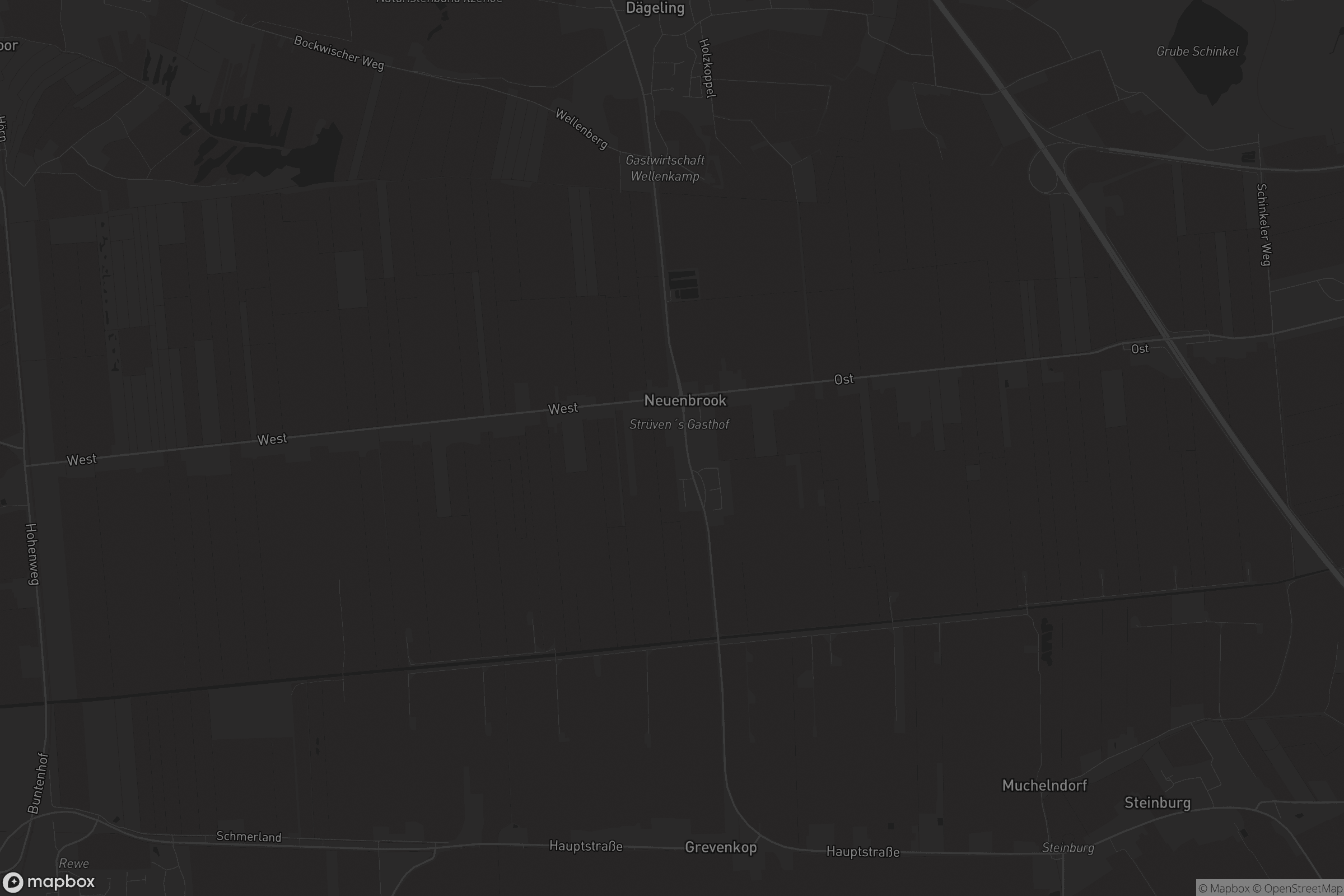 Karte von Neuenbrook