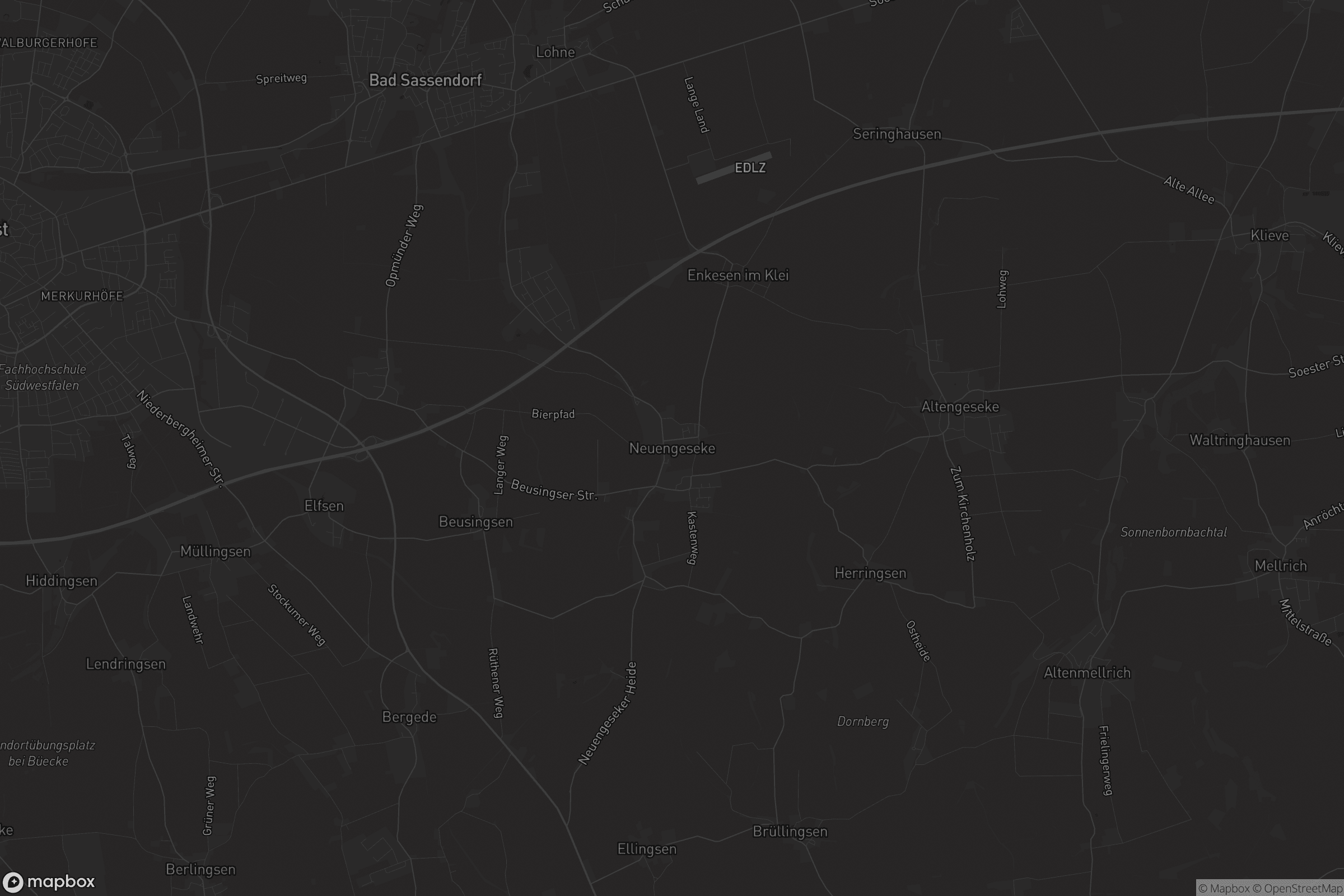 Karte von Neuengeseke