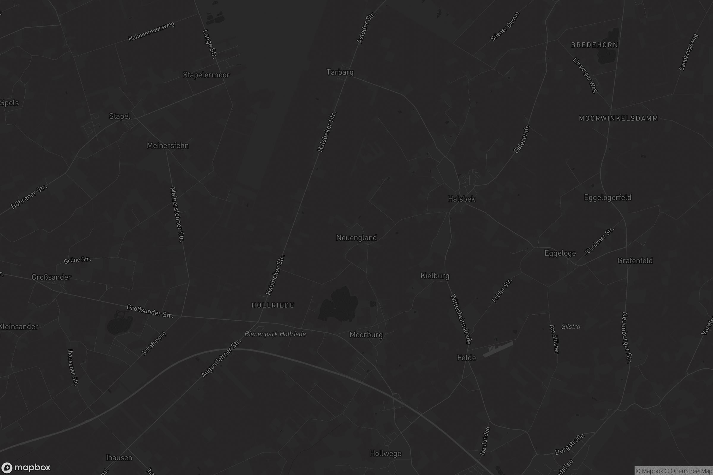 Karte von Neuengland