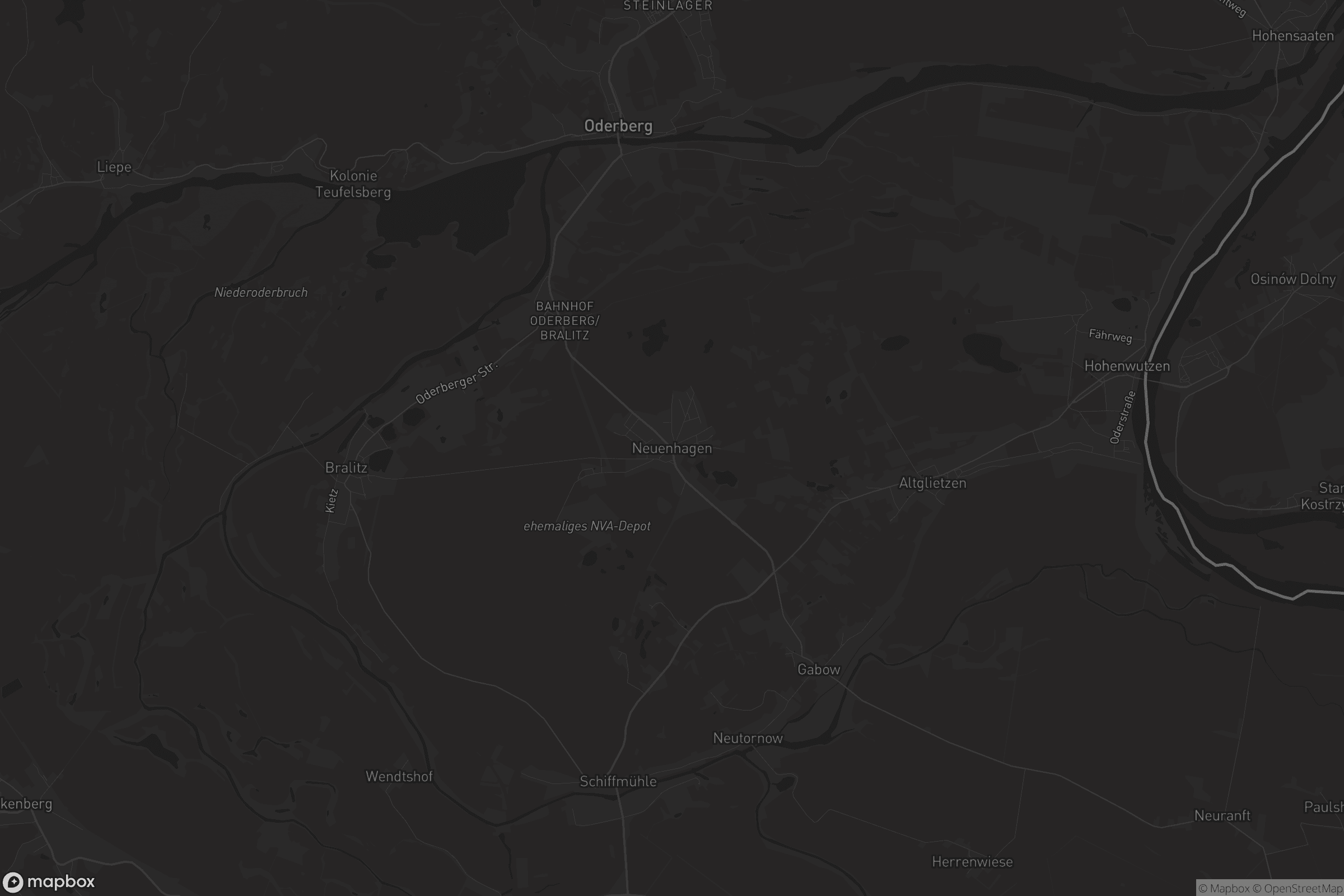 Karte von Neuenhagen