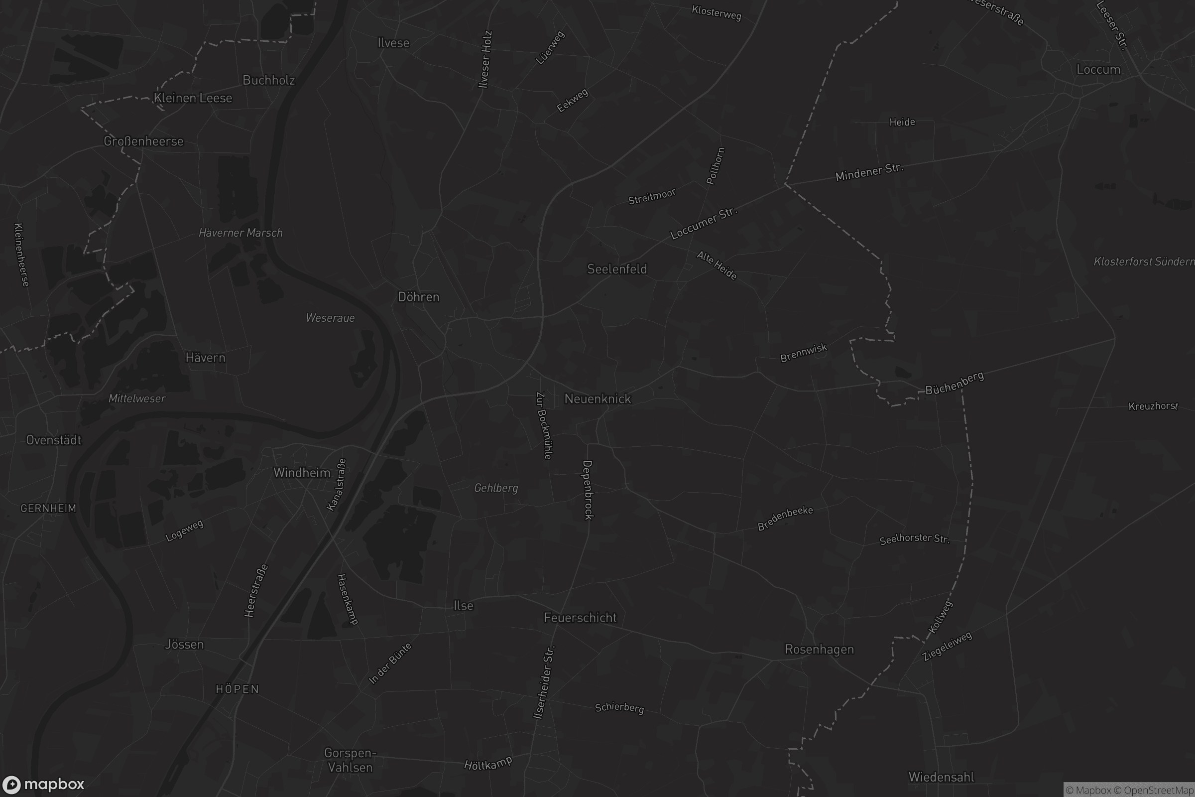 Karte von Neuenknick