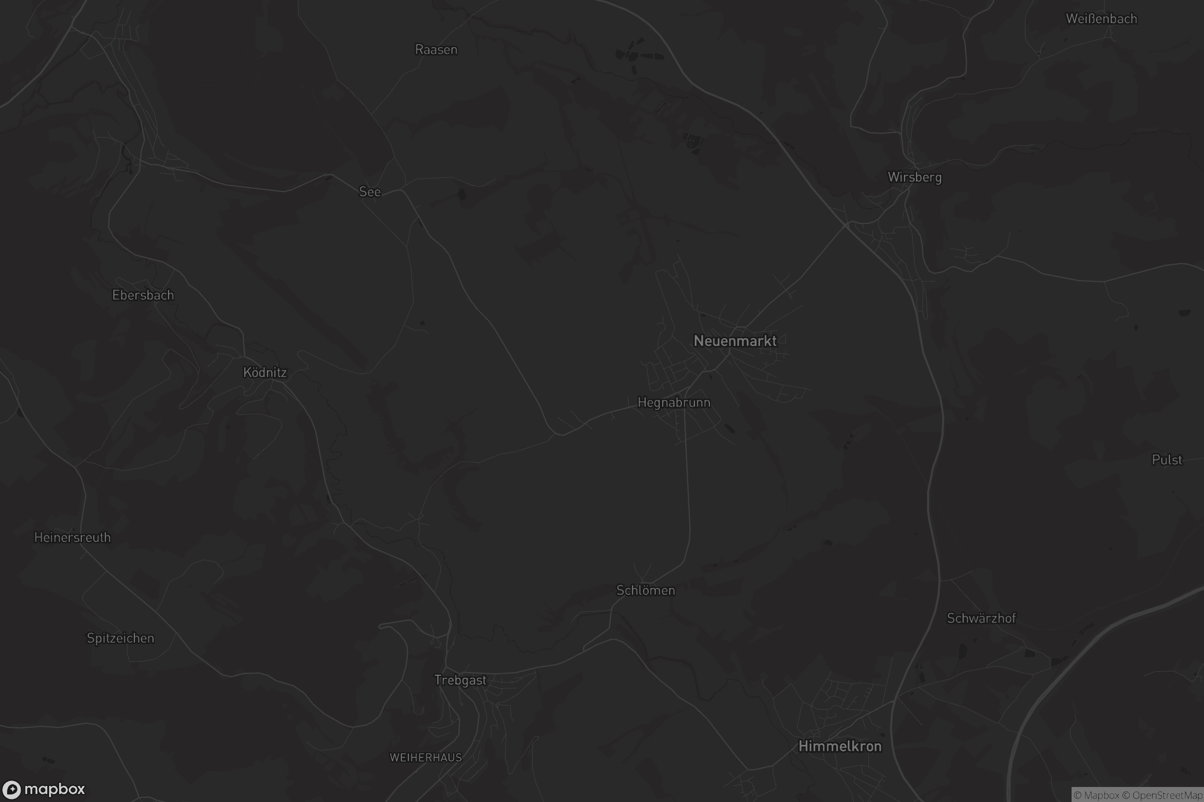 Karte von Neuenmarkt