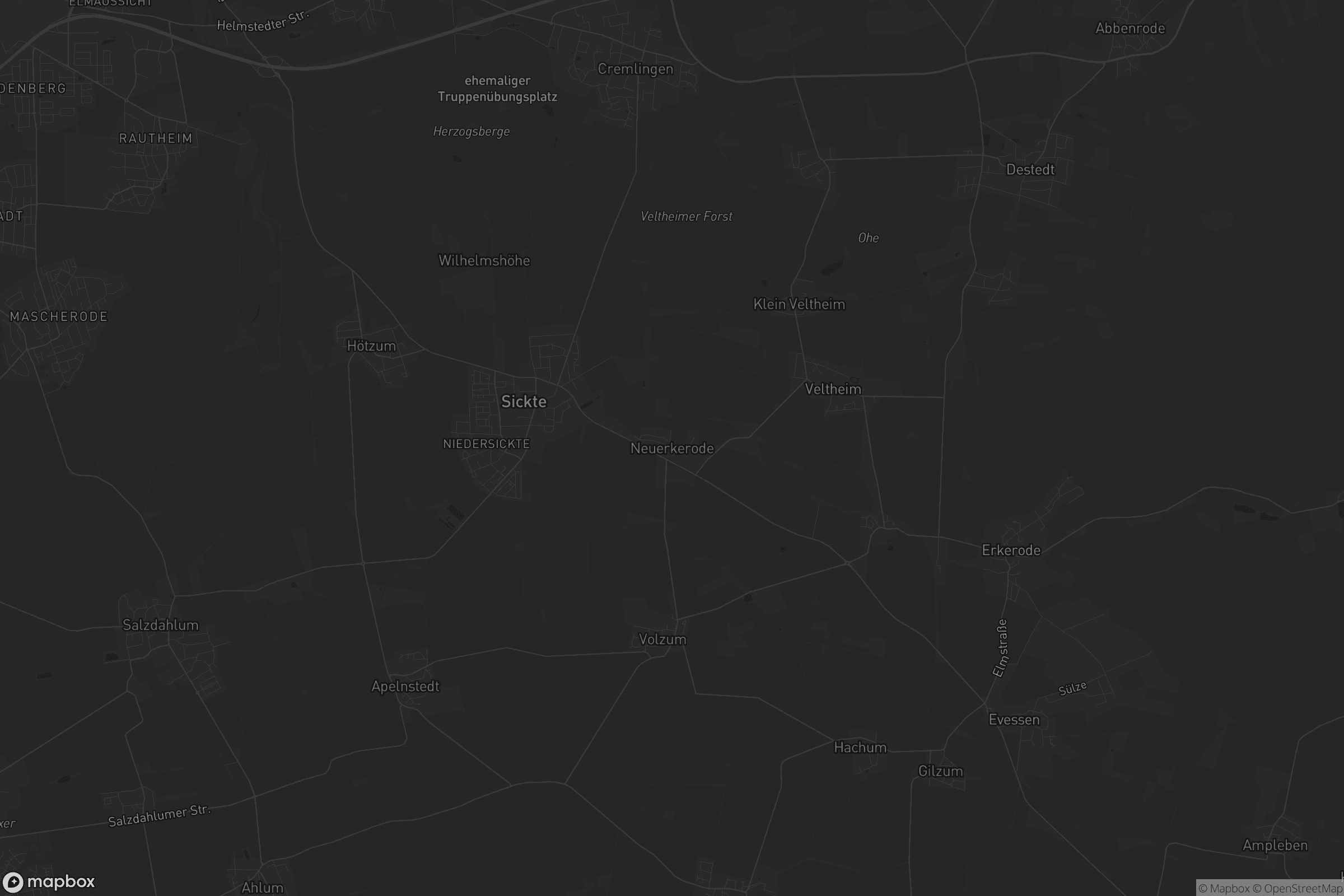 Karte von Neuerkerode