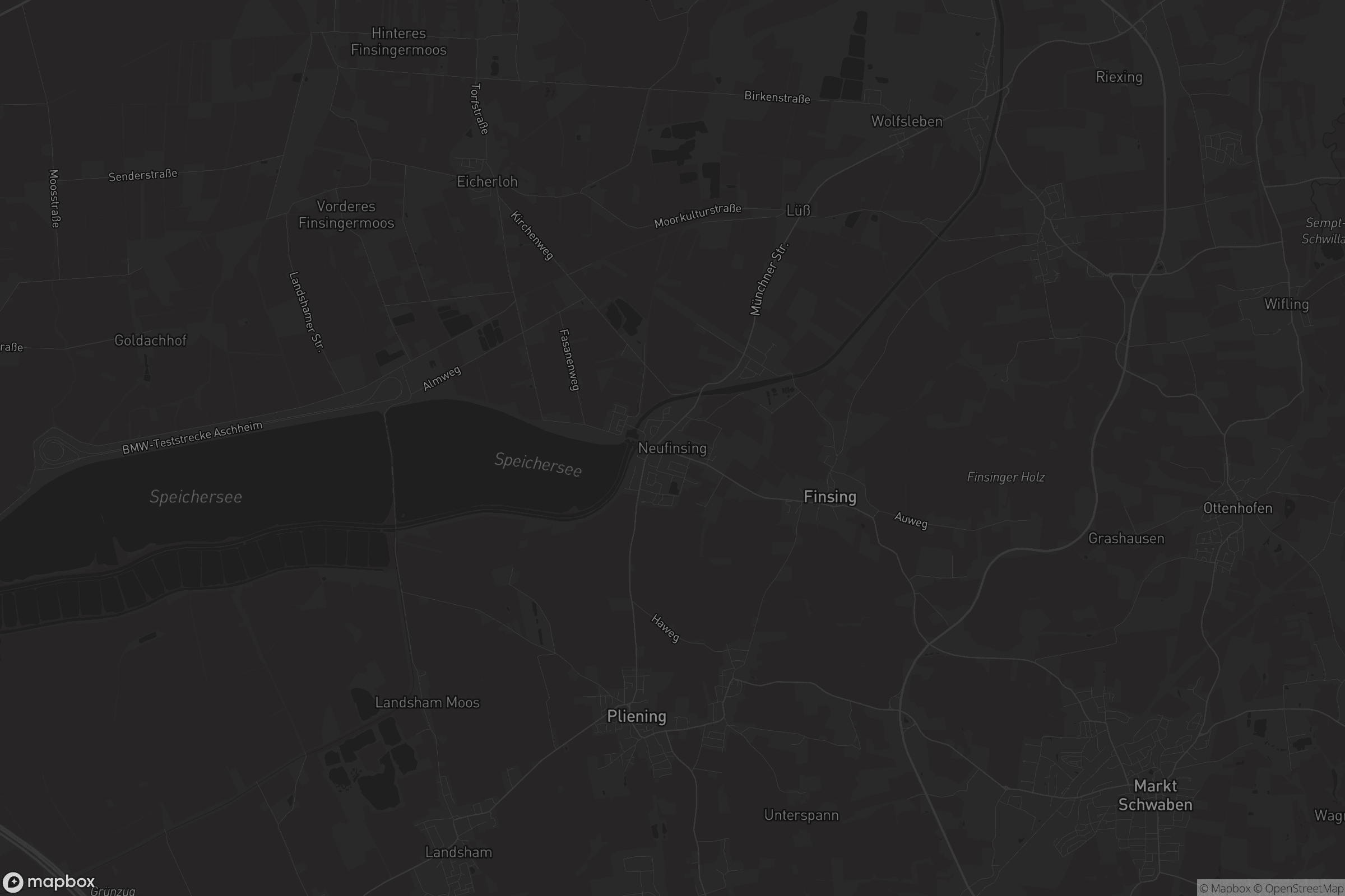 Karte von Neufinsing