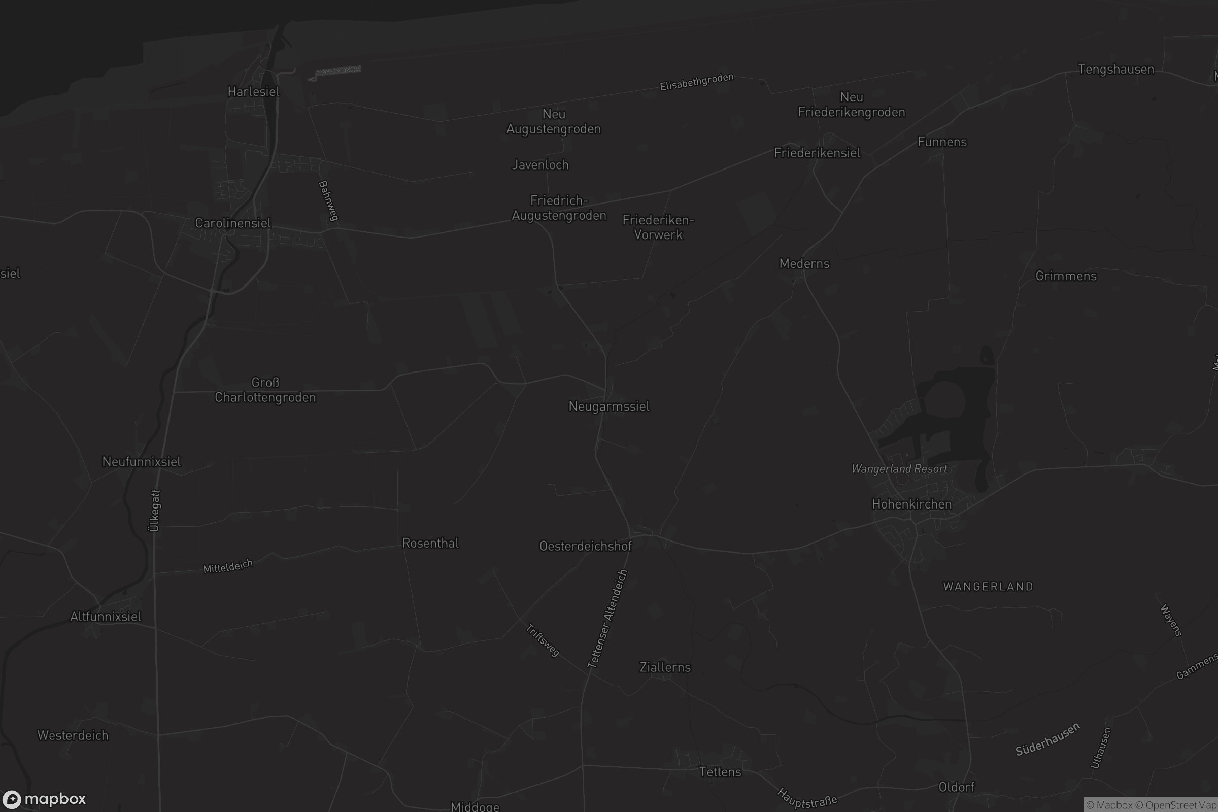 Karte von Neugarmssiel