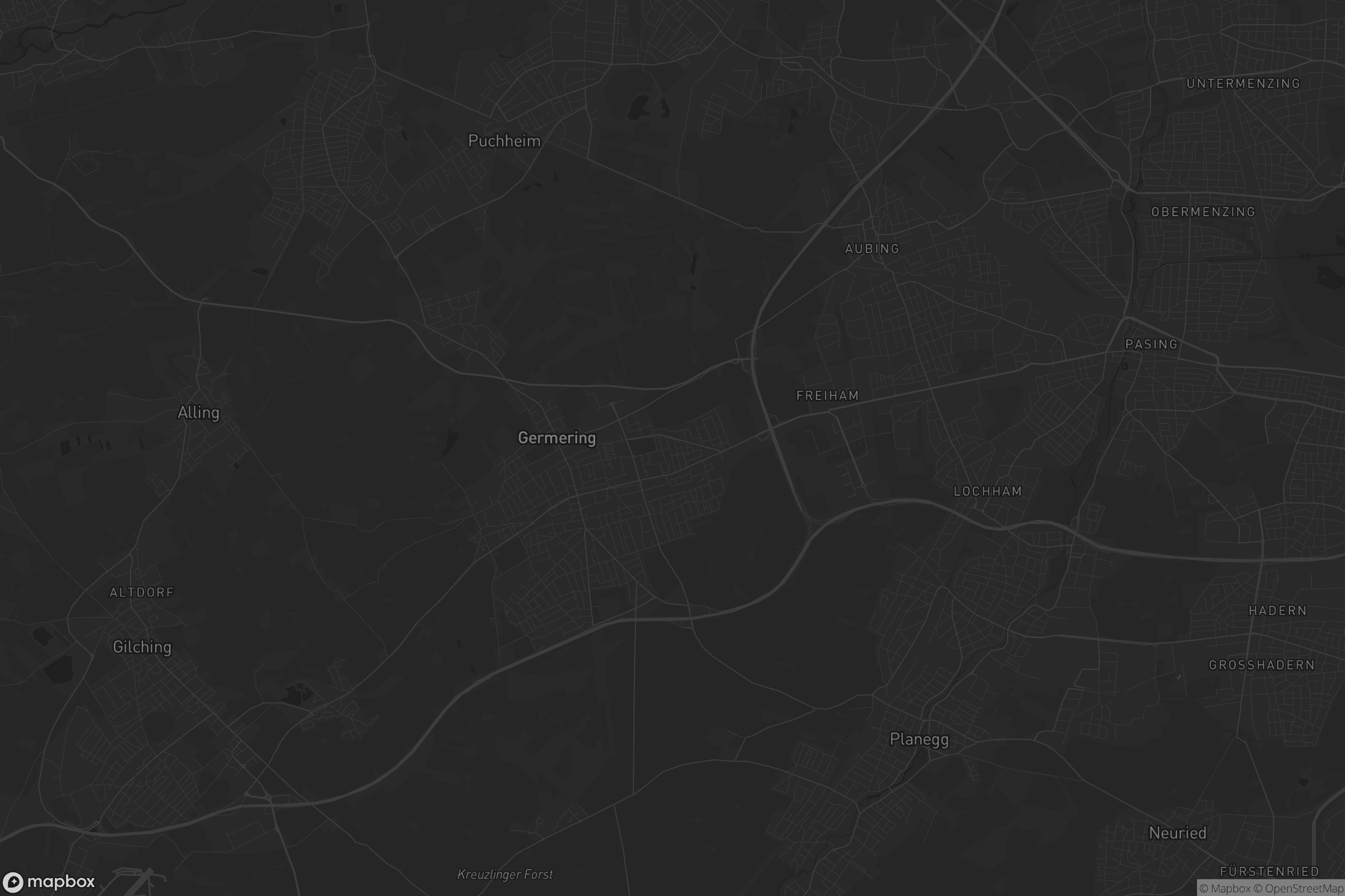 Karte von Neugermering