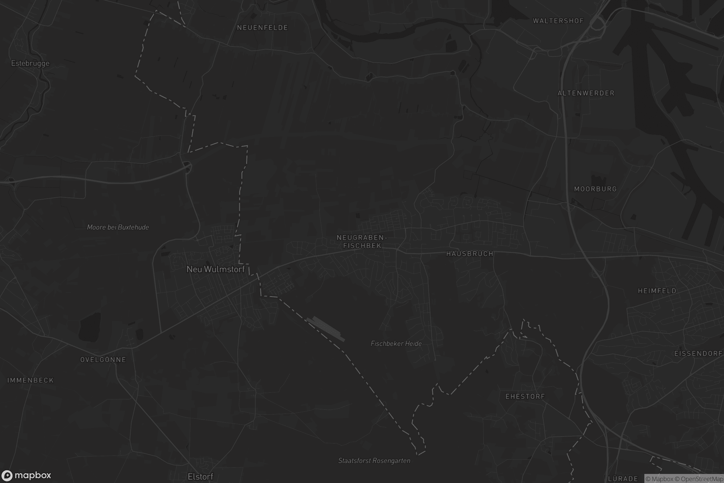 Karte von Neugraben-Fischbek