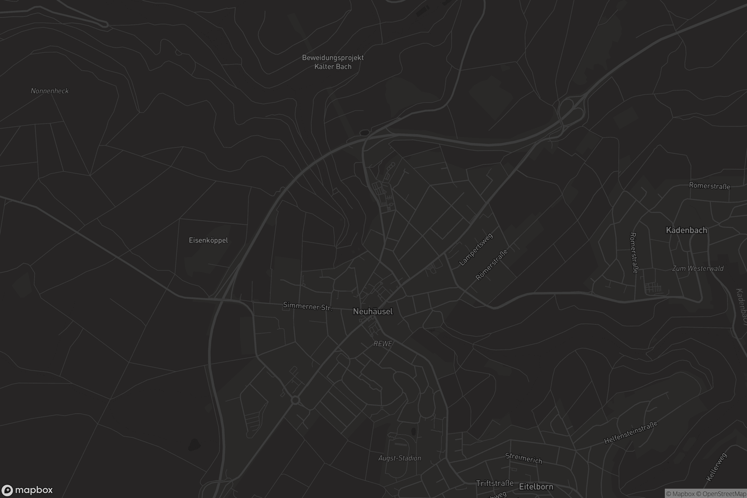 Karte von Neuhäusel