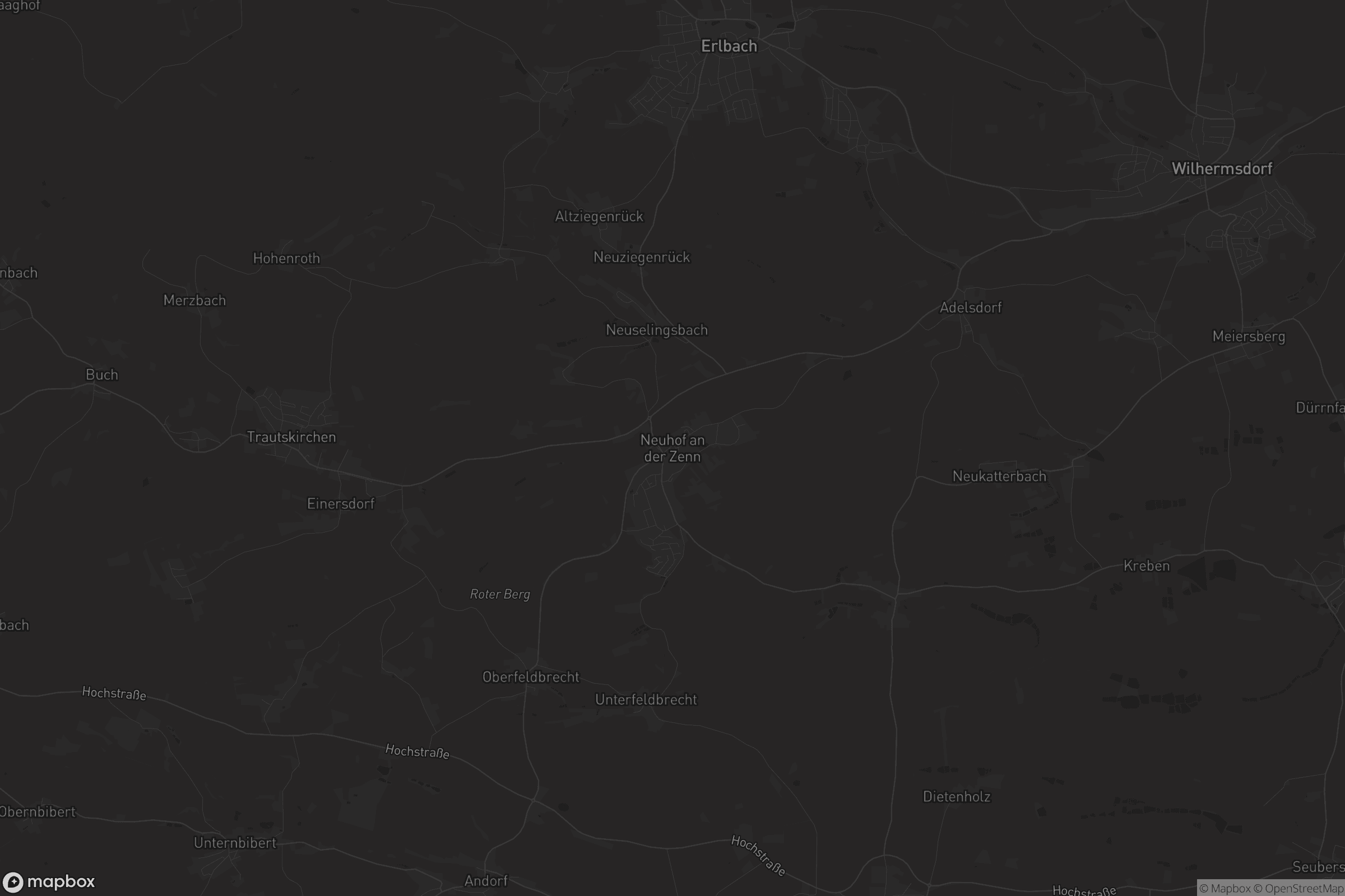 Karte von Neuhof an der Zenn