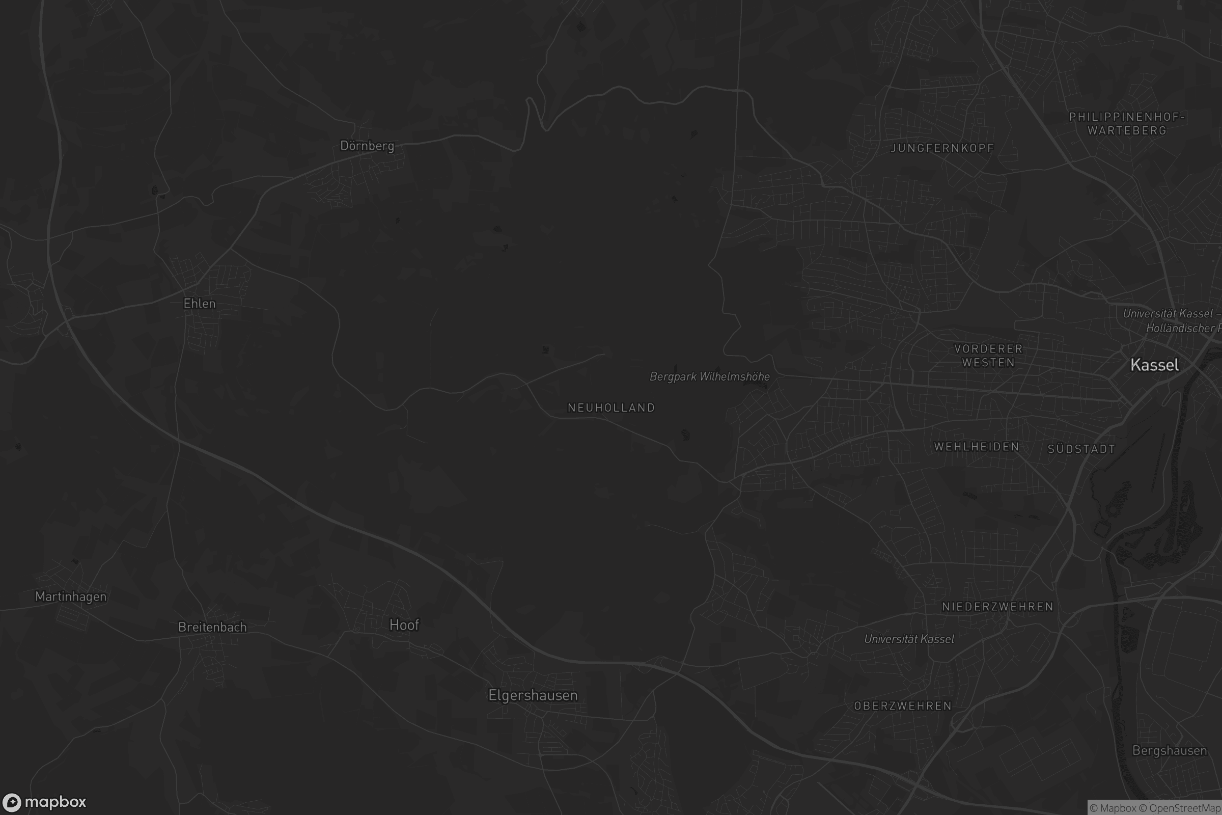 Karte von Neuholland