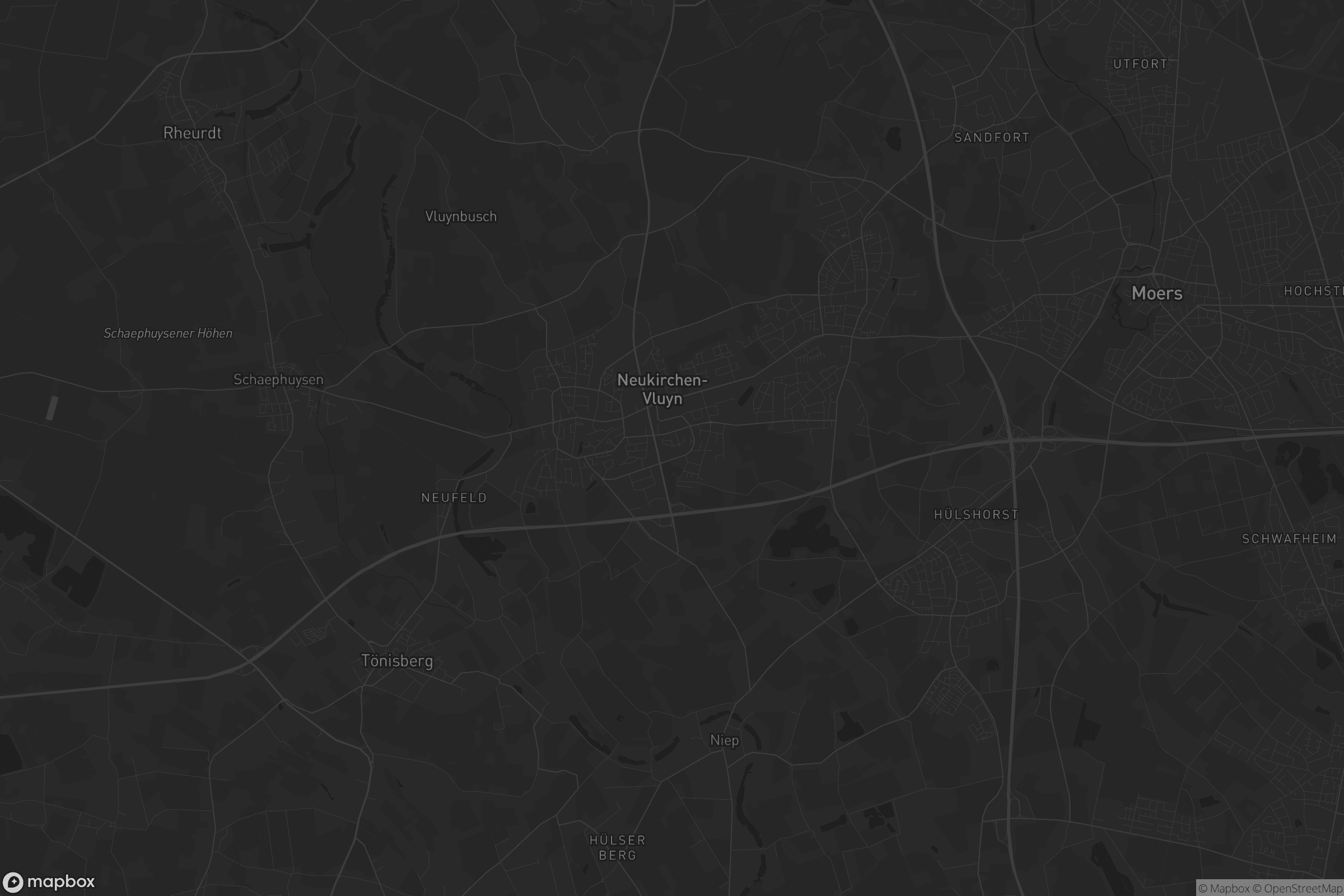 Karte von Neukirchen-Vluyn