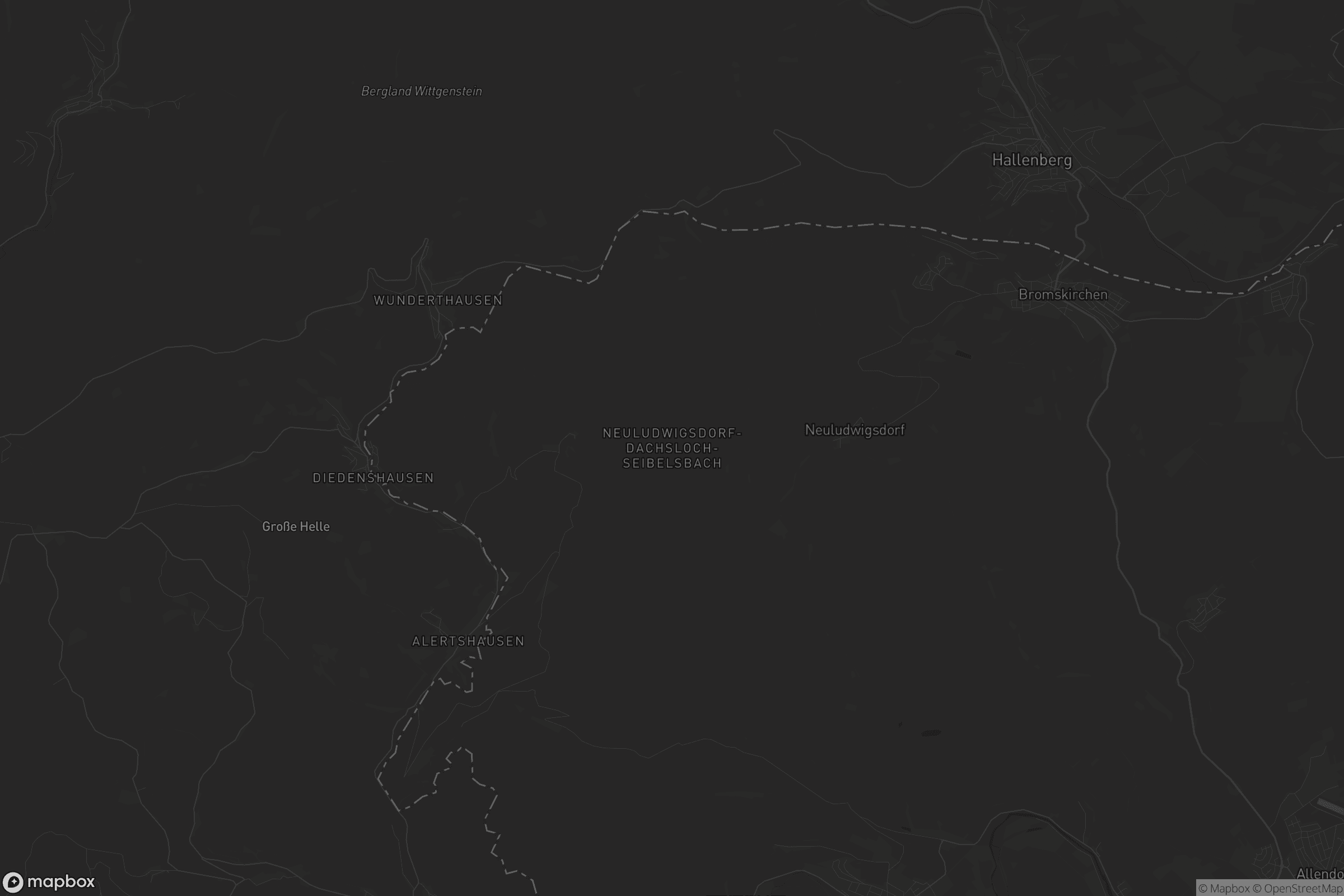 Karte von Neuludwigsdorf-Dachsloch-Seibelsbach