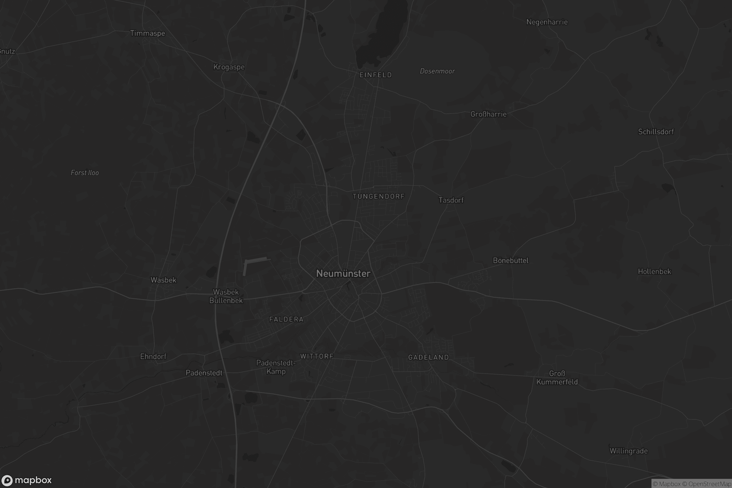 Karte von Neumünster