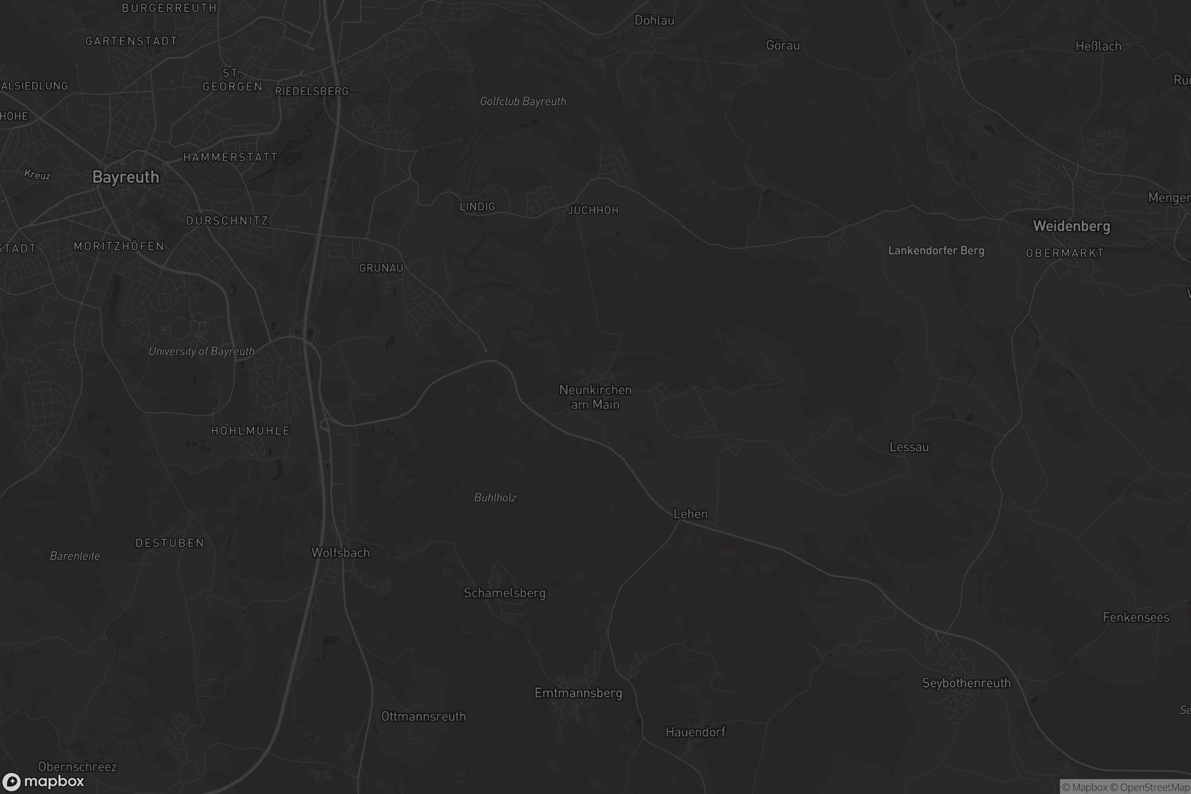 Karte von Neunkirchen am Main