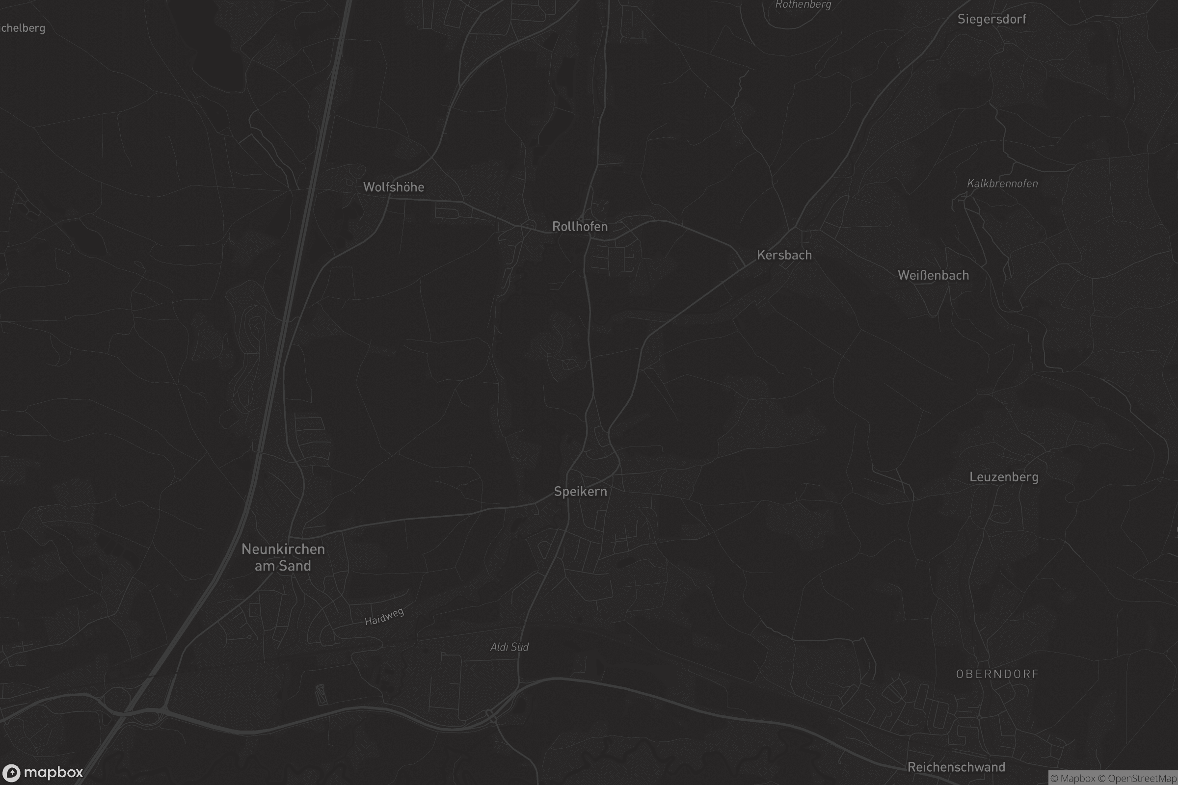 Karte von Neunkirchen am Sand