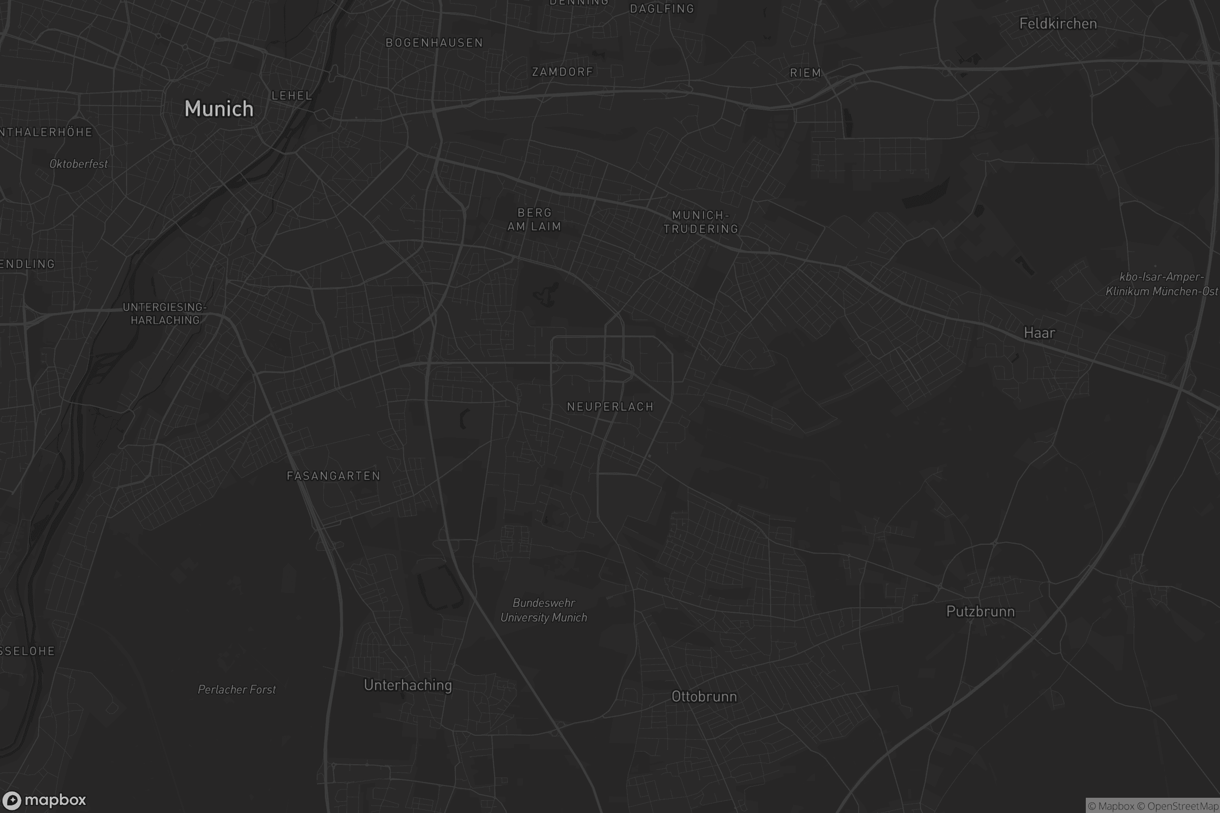 Karte von Neuperlach