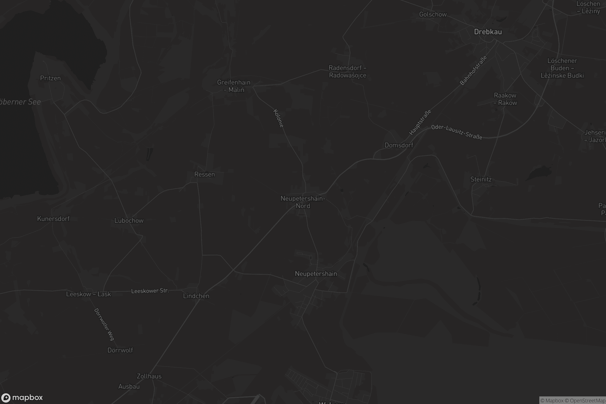 Karte von Neupetershain-Nord - Wiki