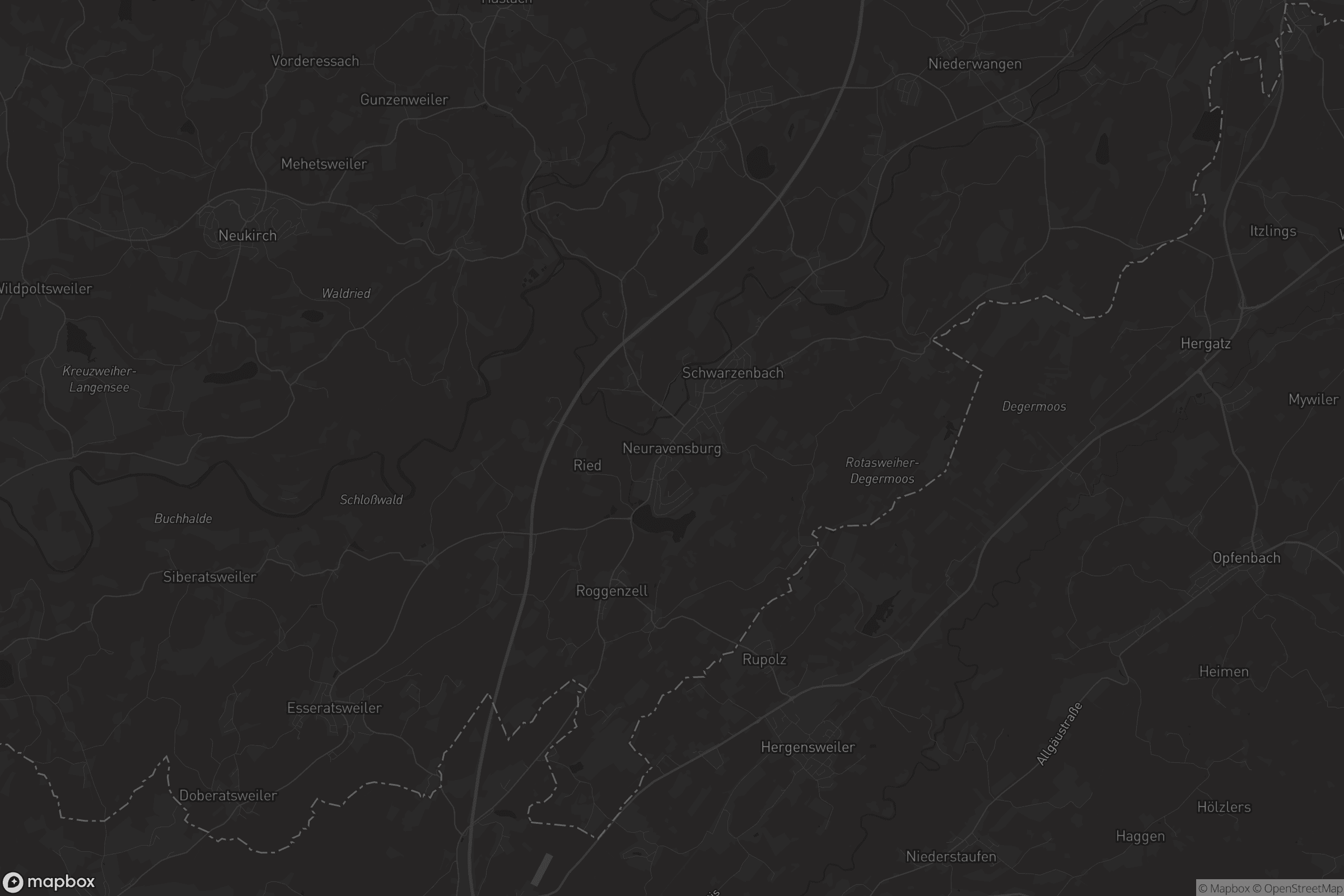 Karte von Neuravensburg