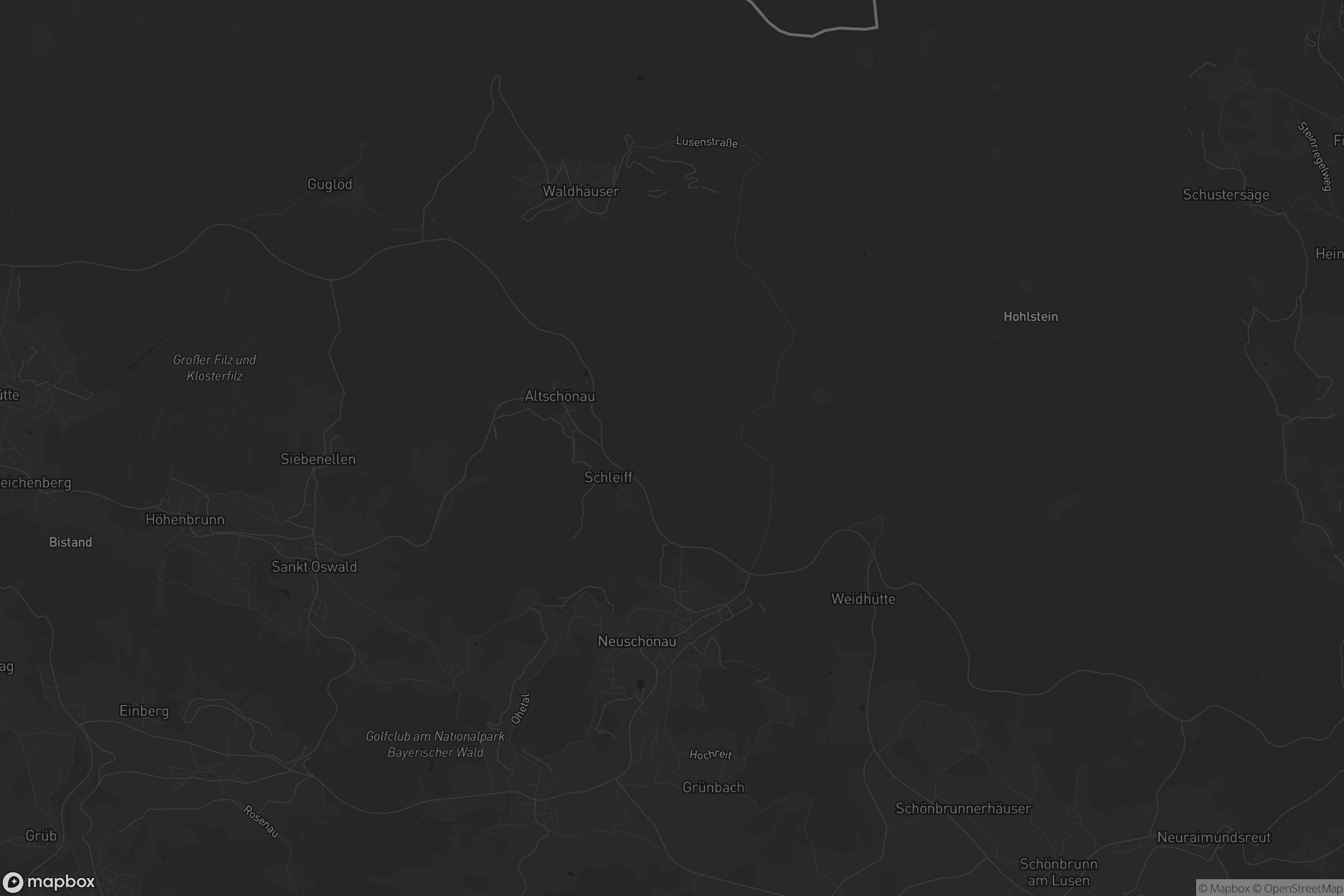 Karte von Neuschönau