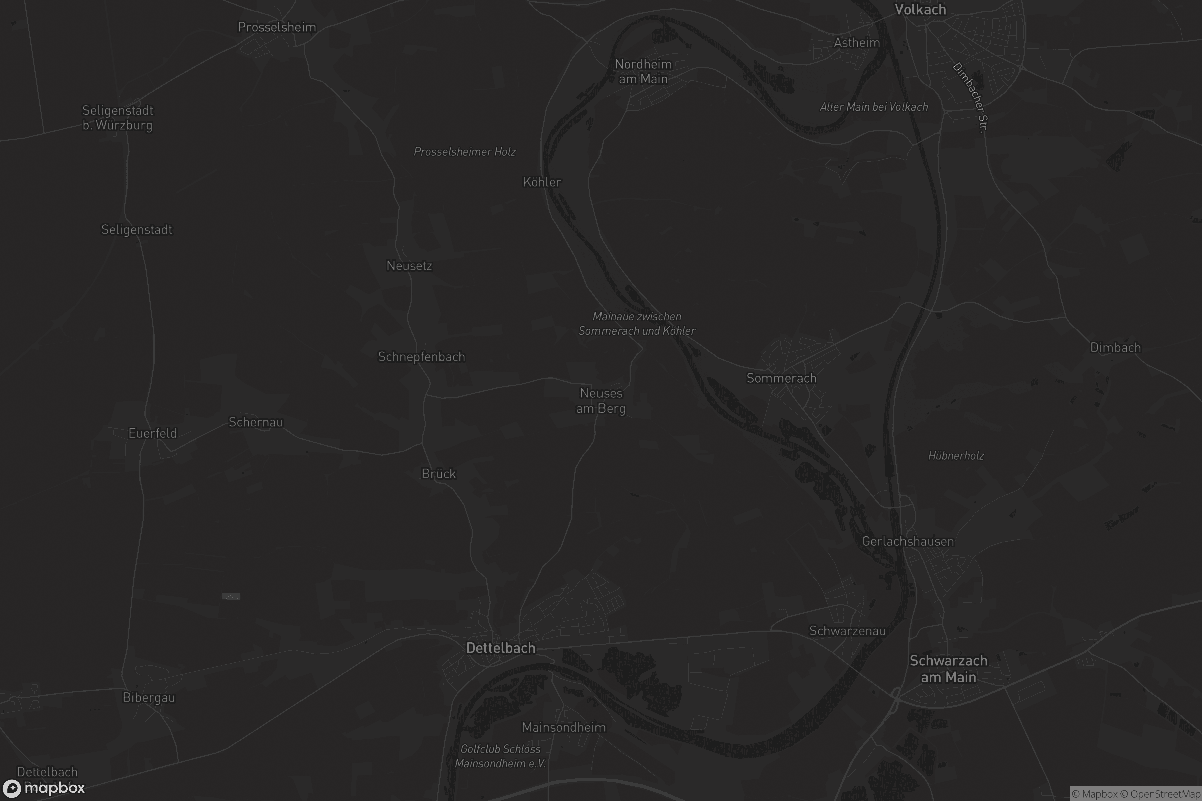 Karte von Neuses am Berg