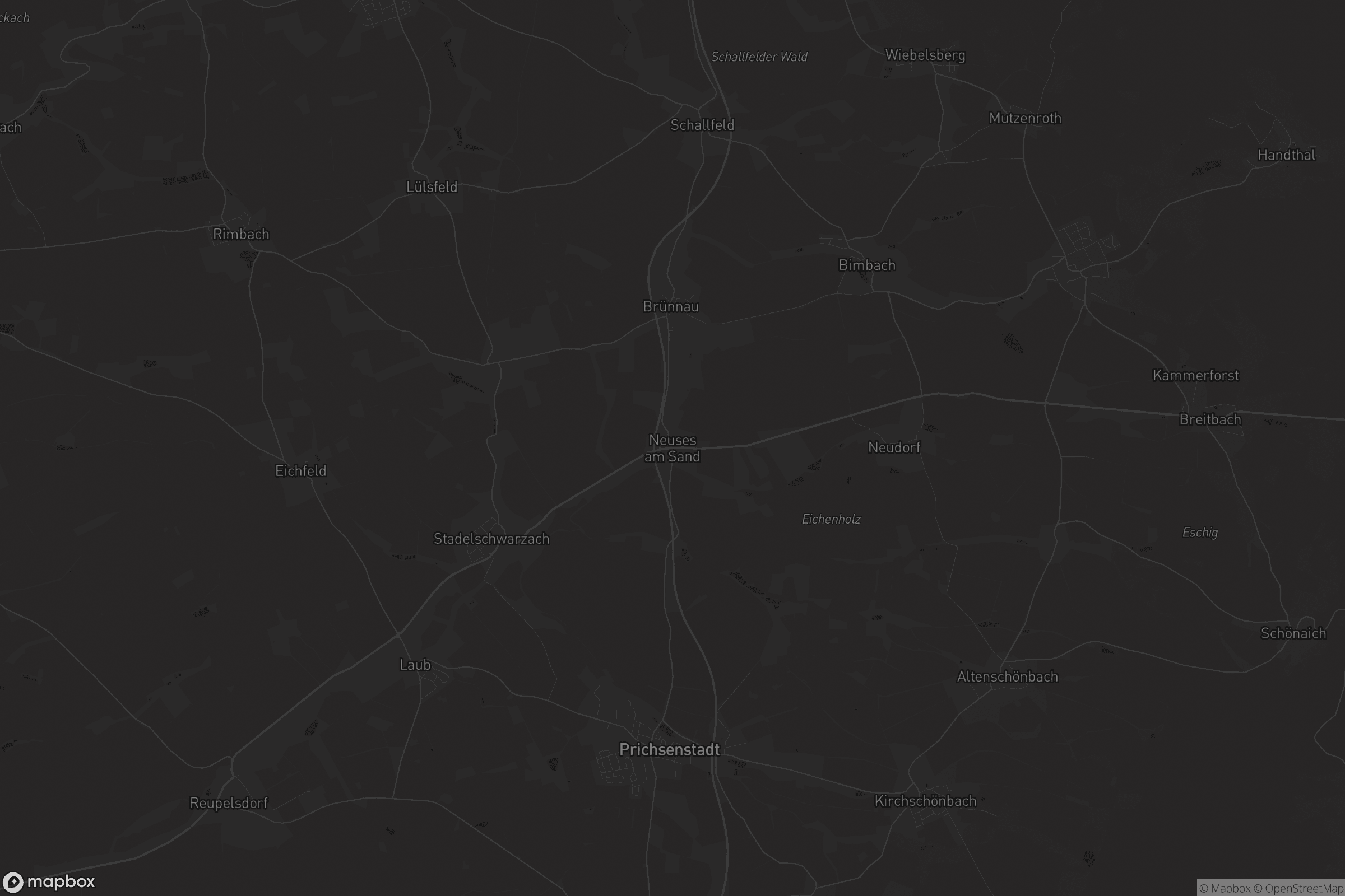 Karte von Neuses am Sand