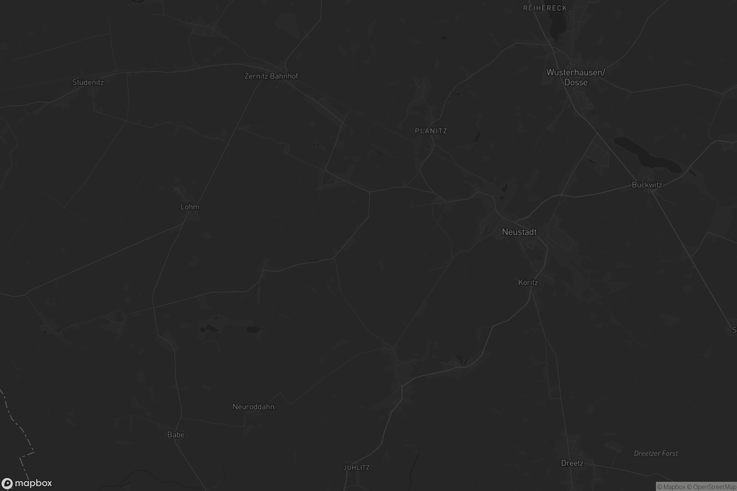 Karte von Neustadt (Dosse)