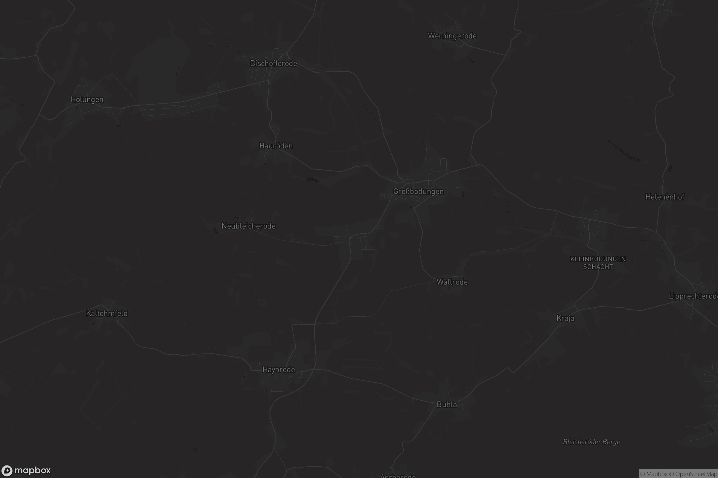 Karte von Neustadt (Eichsfeld)