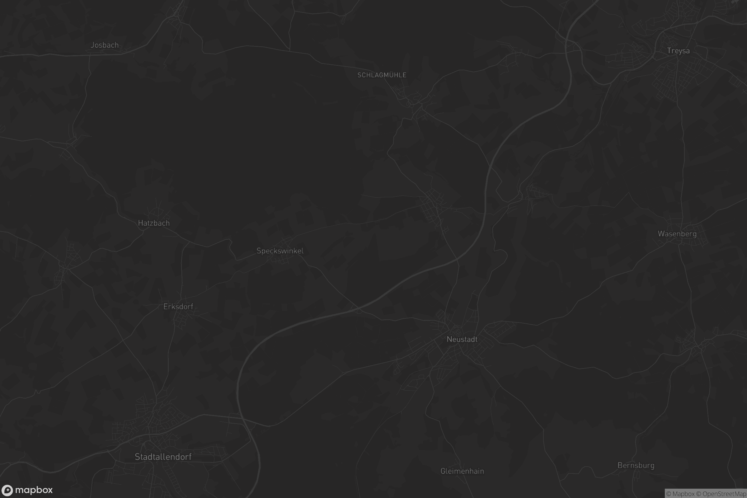 Karte von Neustadt (Hessen)