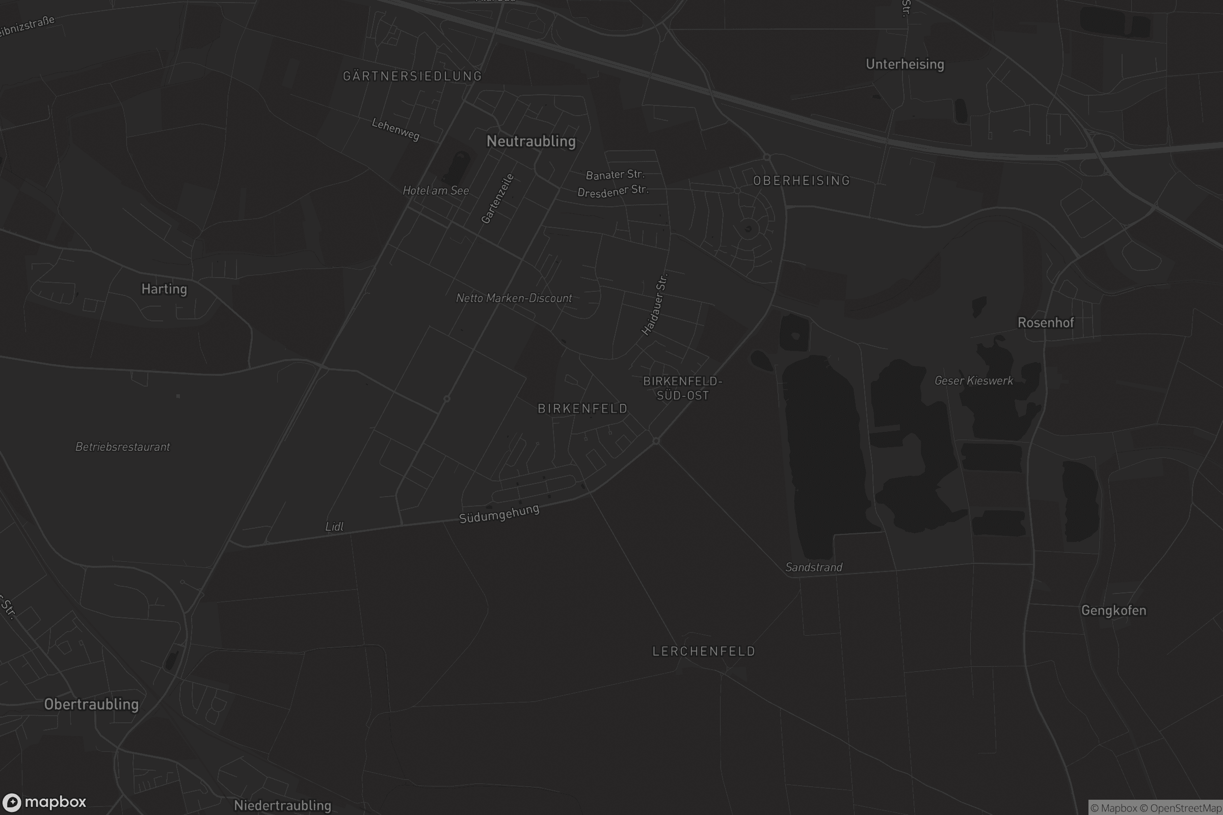 Karte von Neutraubling