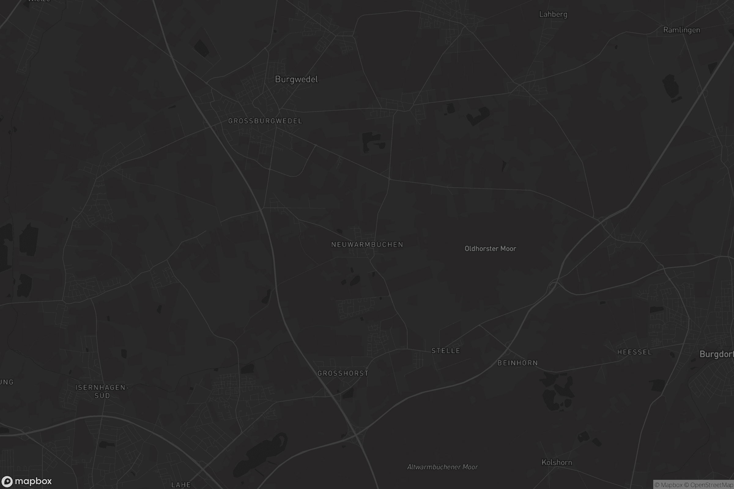 Karte von Neuwarmbüchen