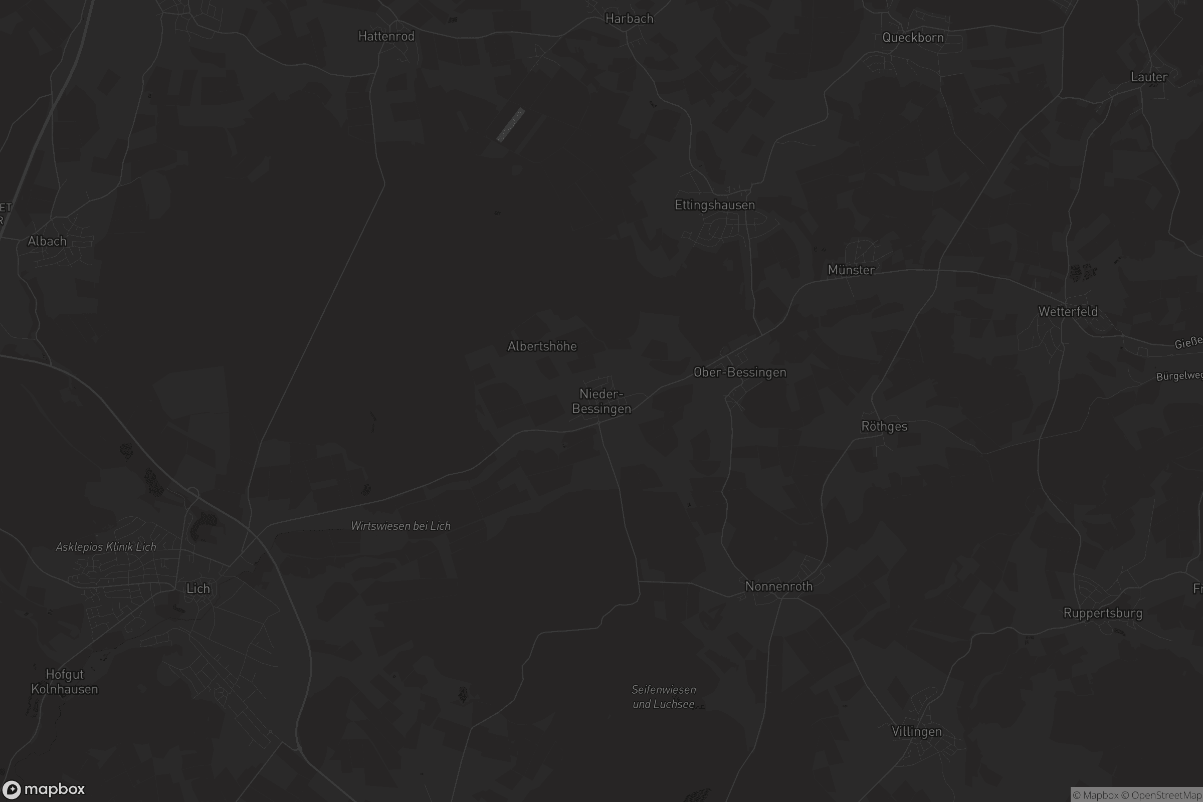 Karte von Nieder-Bessingen