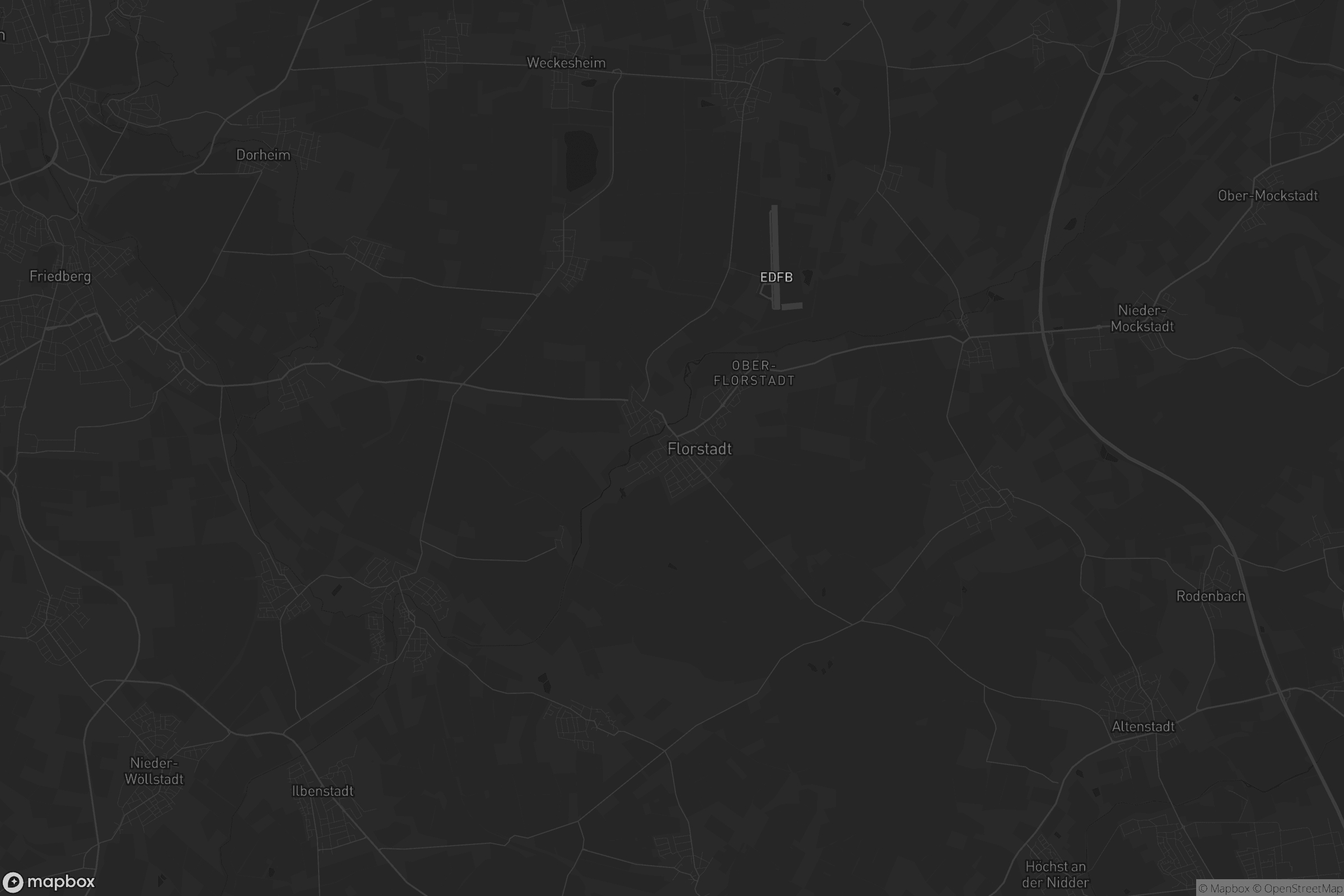 Karte von Nieder-Florstadt