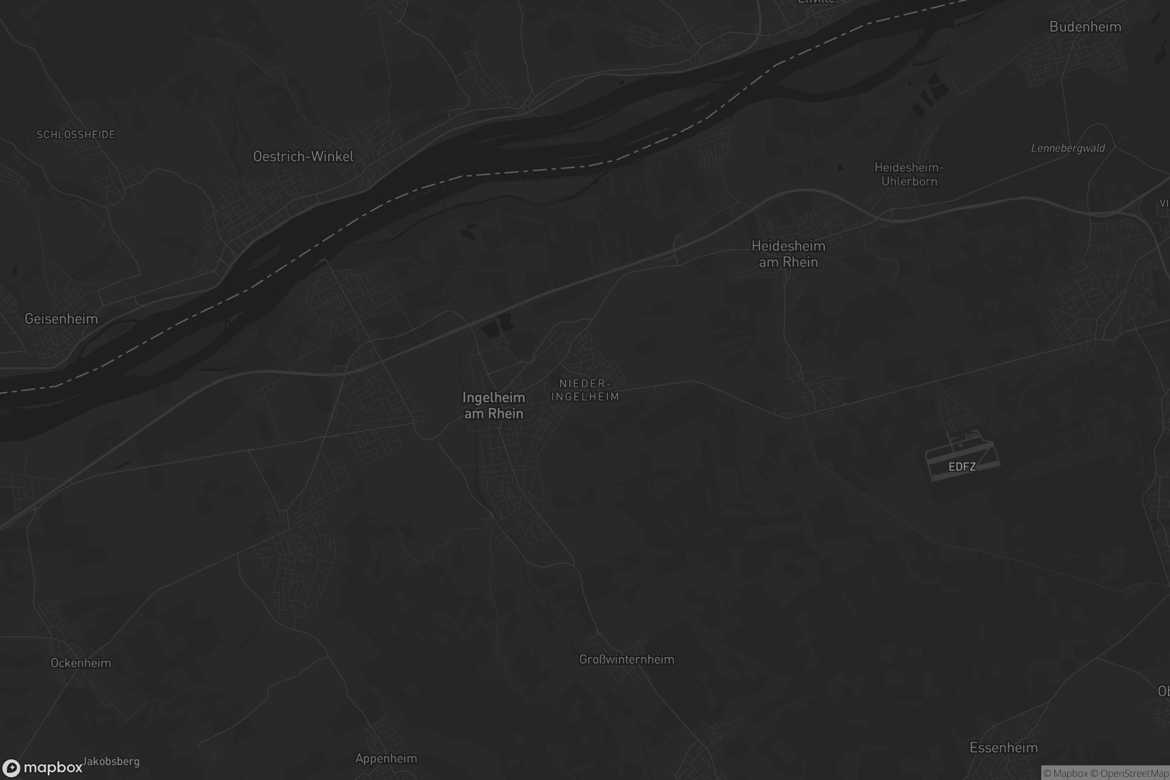 Karte von Nieder-Ingelheim