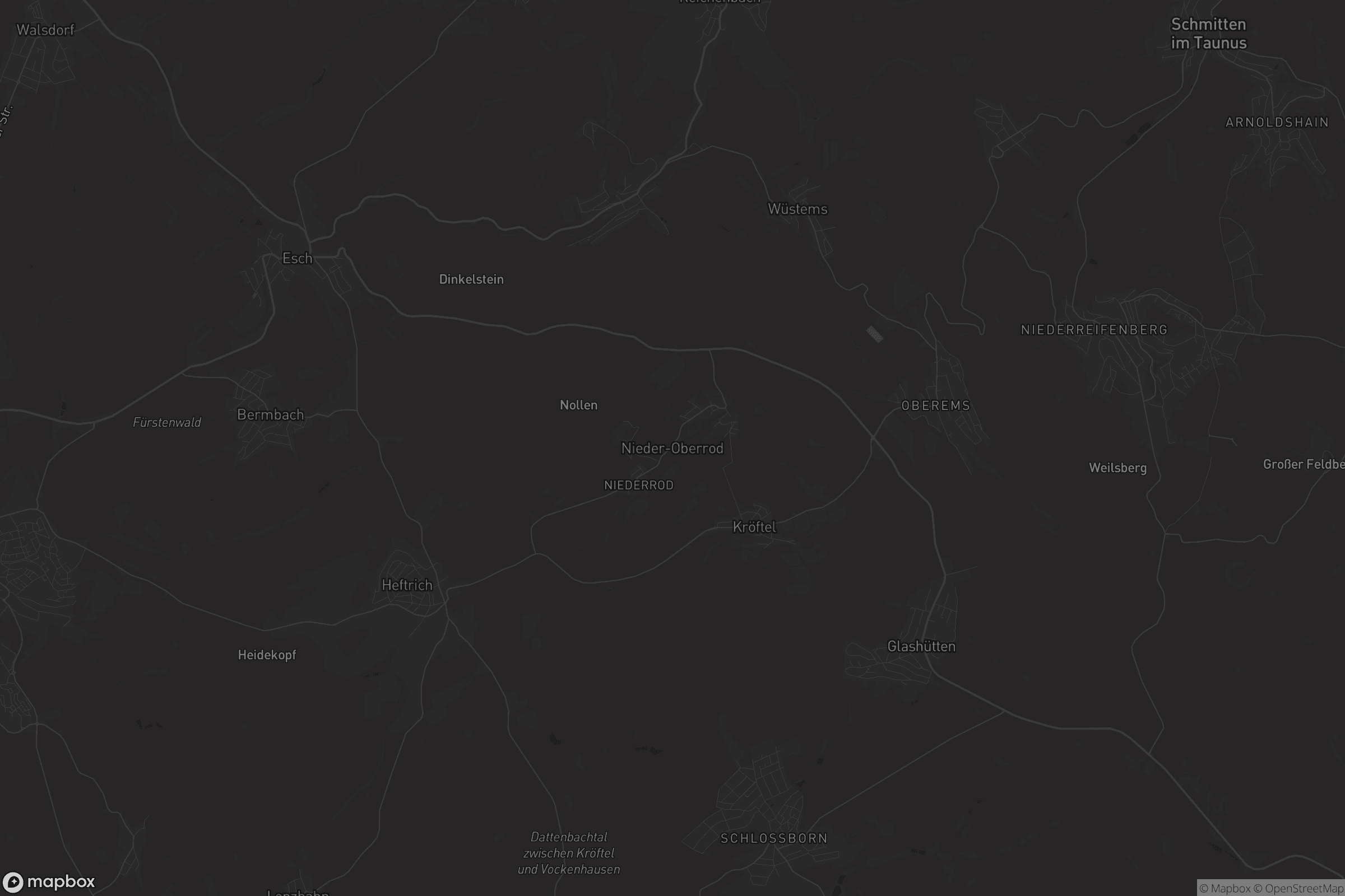 Karte von Nieder-Oberrod