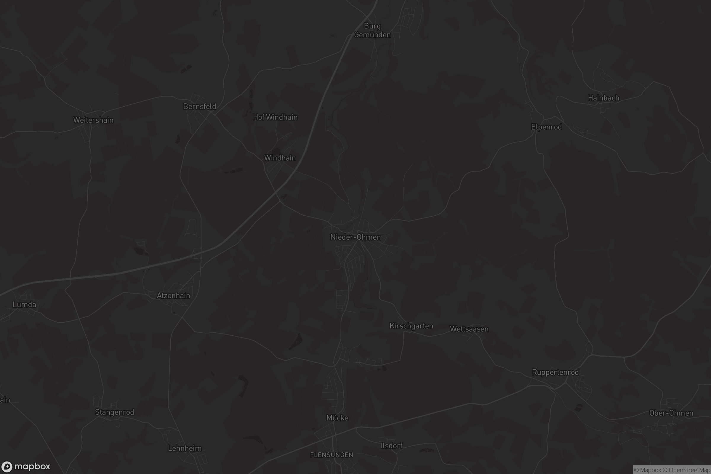 Karte von Nieder-Ohmen