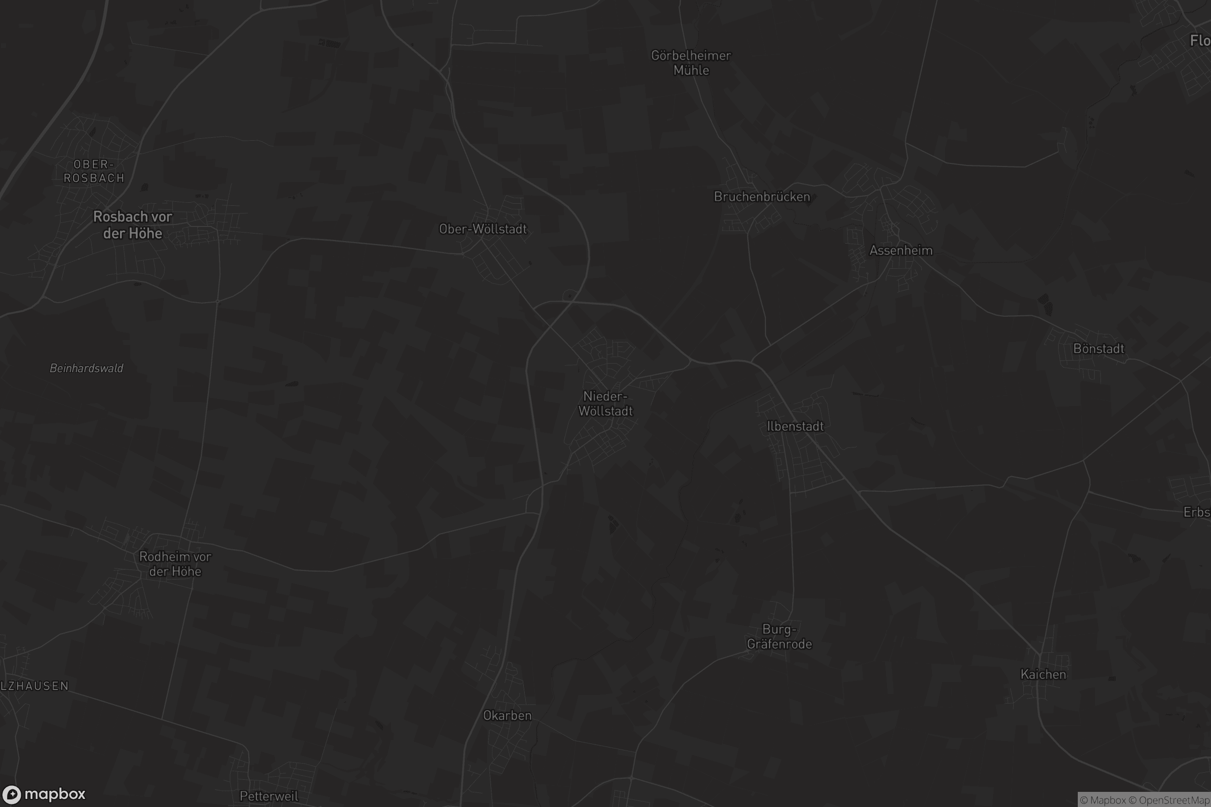 Karte von Nieder-Wöllstadt