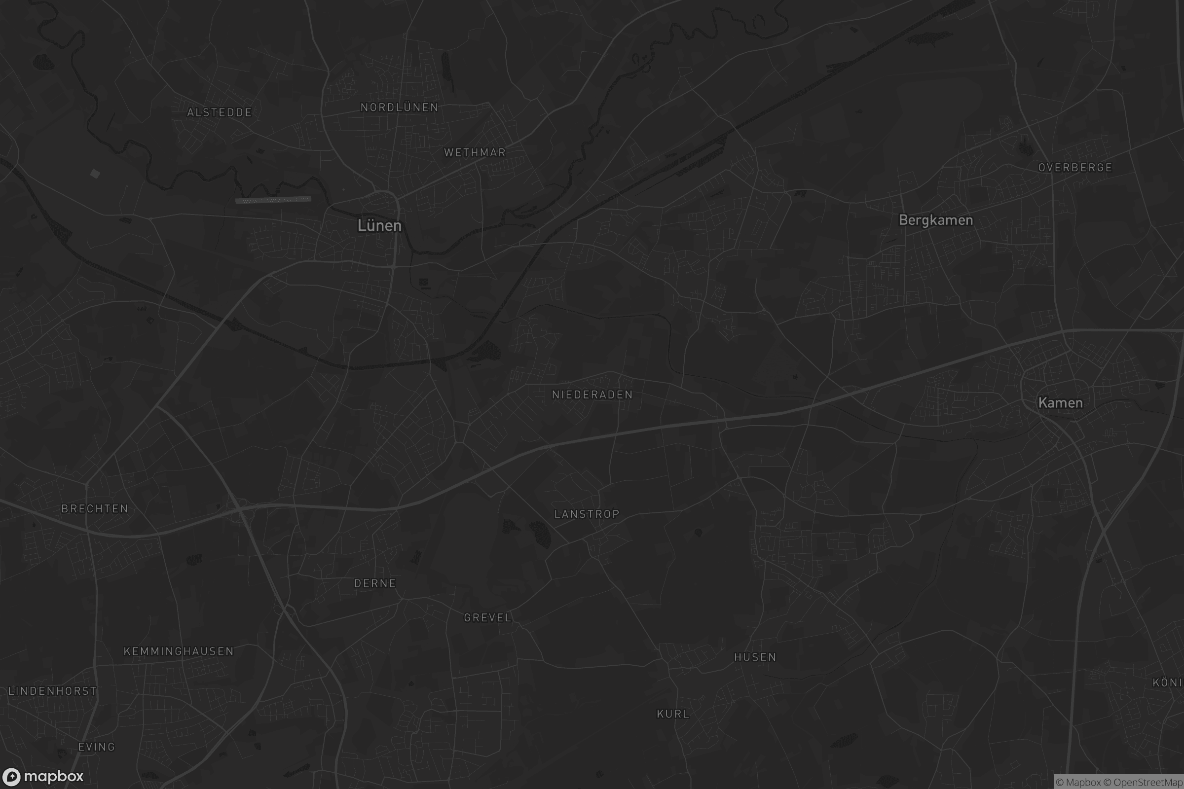 Karte von Niederaden