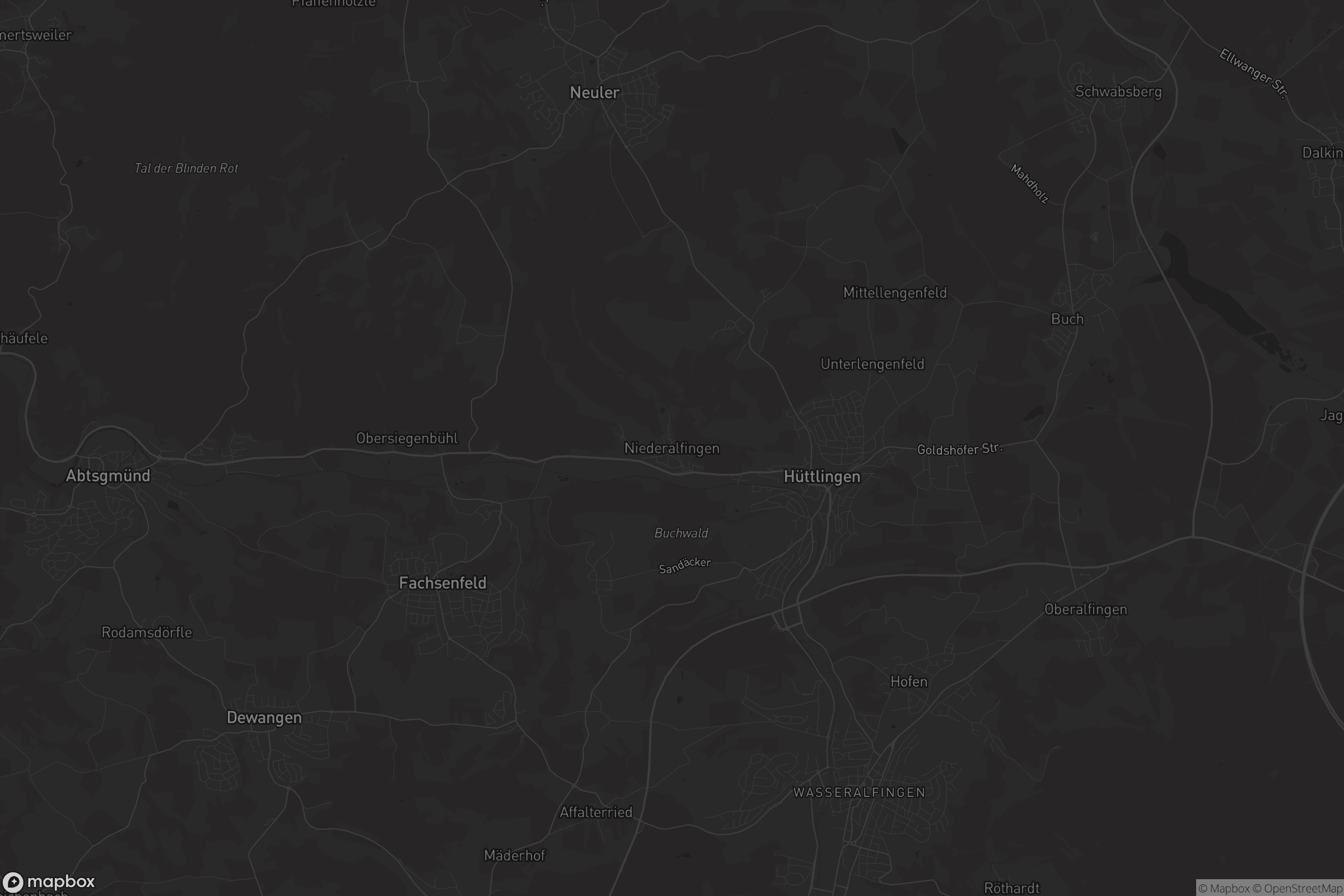 Karte von Niederalfingen