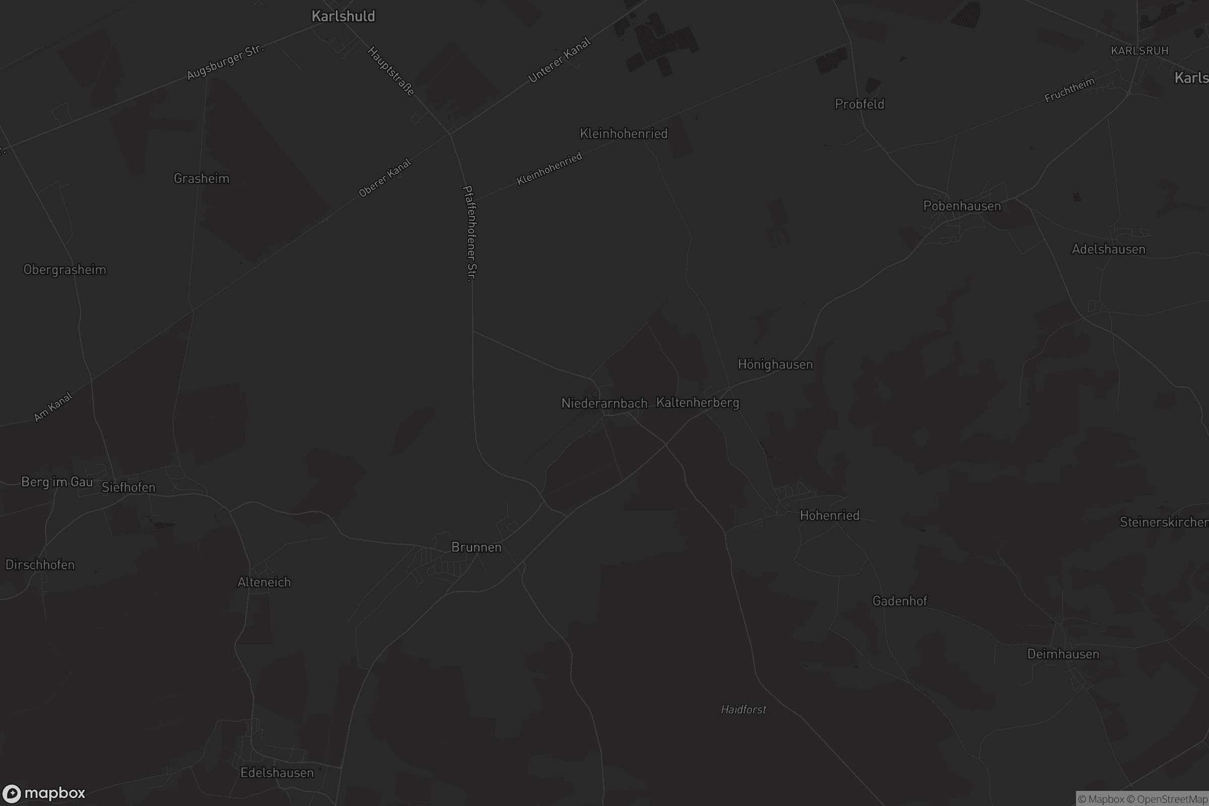 Karte von Niederarnbach