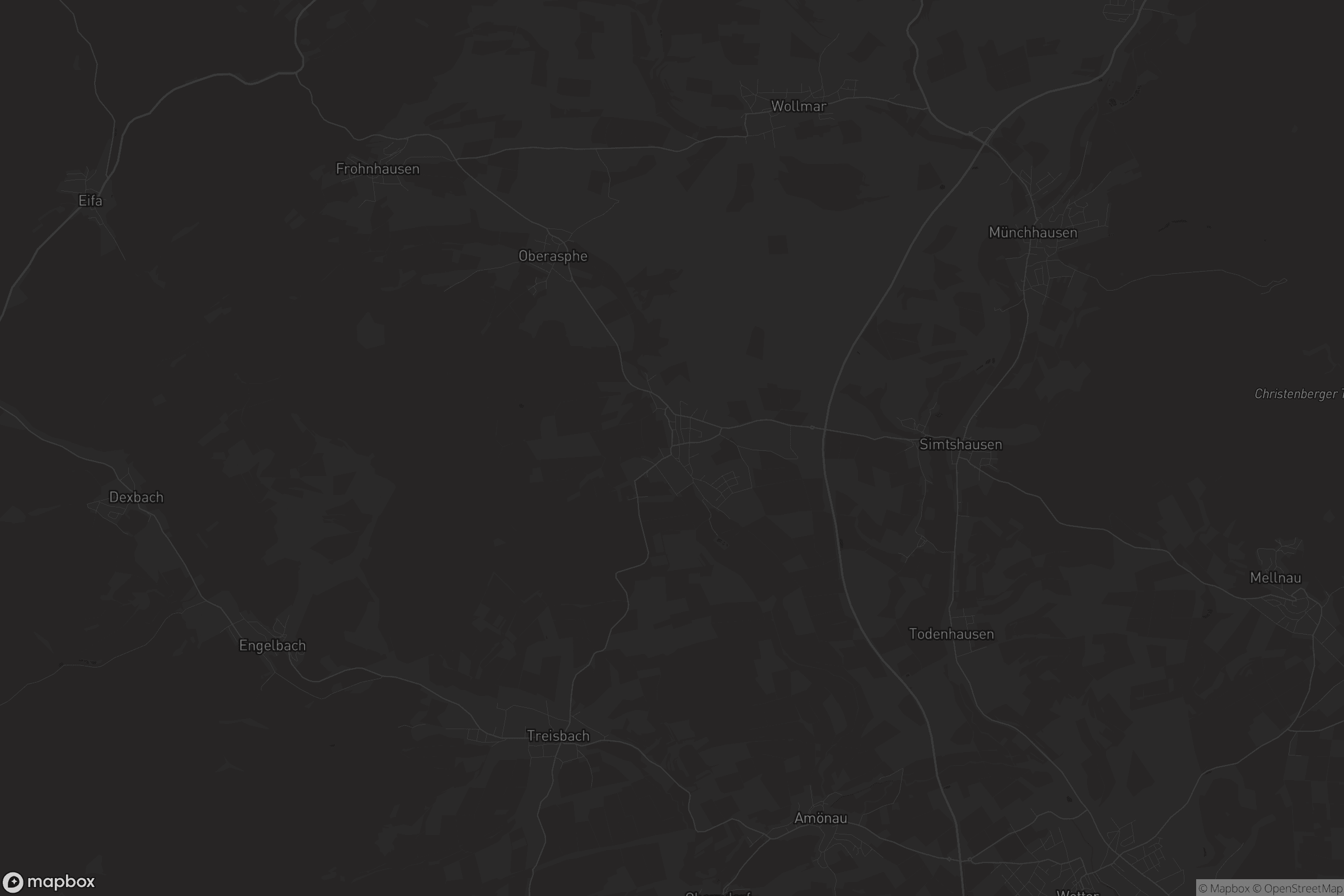 Karte von Niederasphe