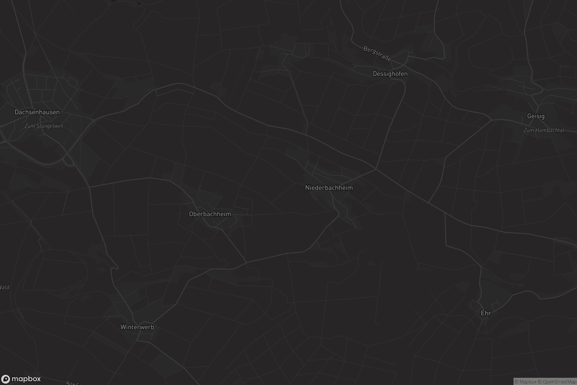 Karte von Niederbachheim