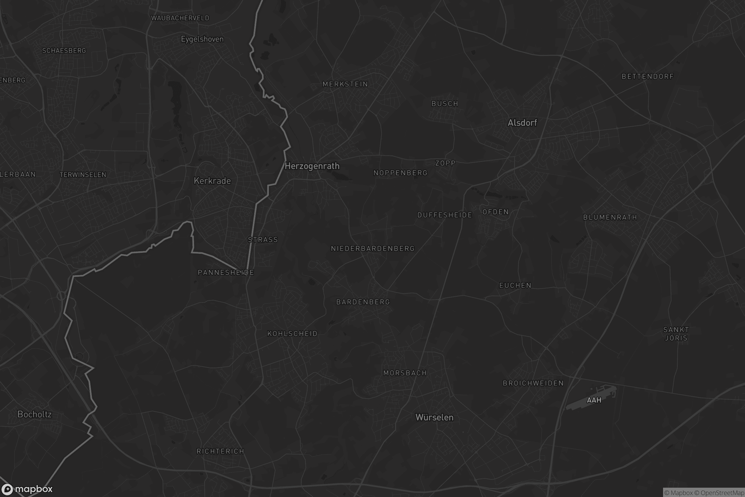 Karte von Niederbardenberg