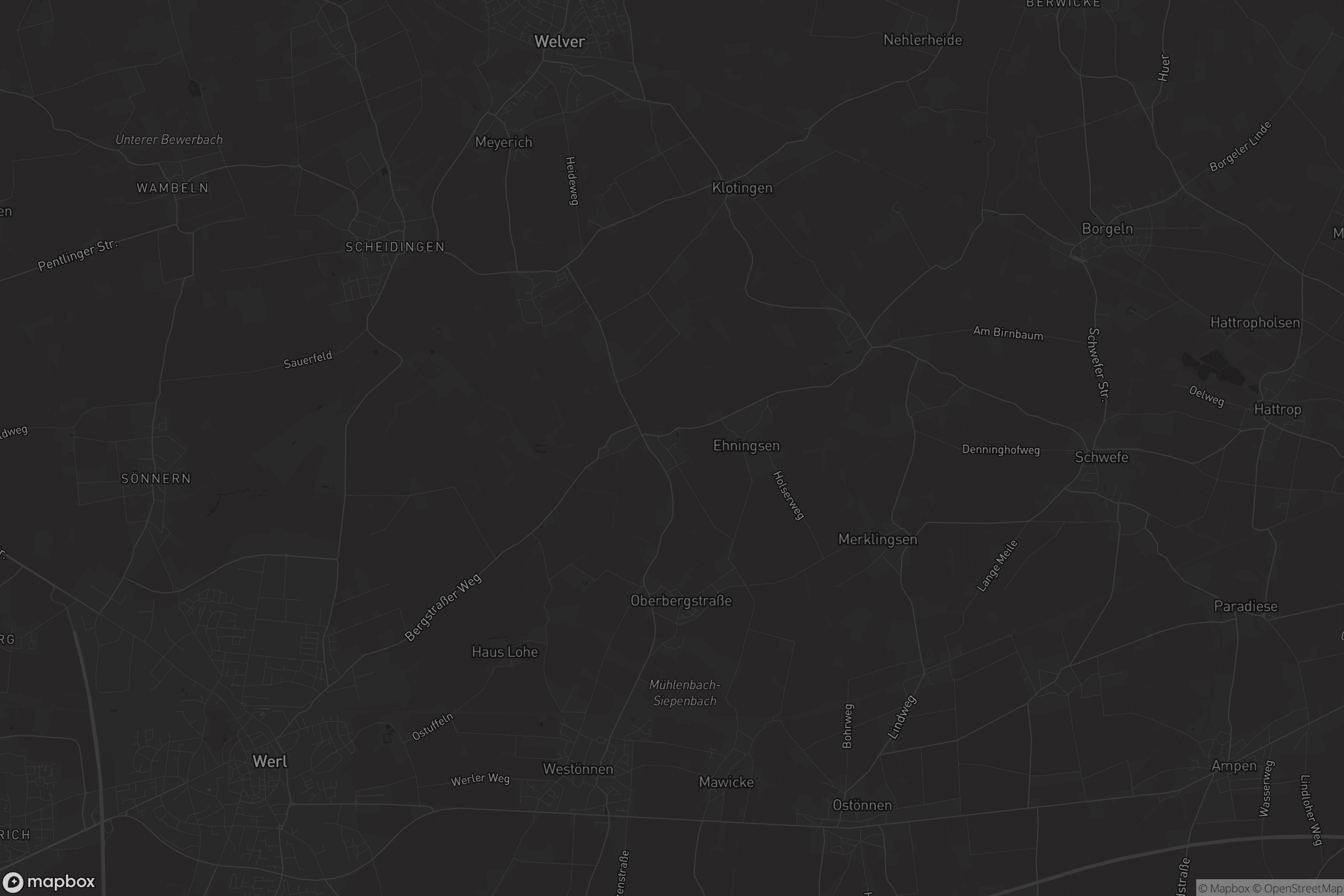 Karte von Niederbergstraße