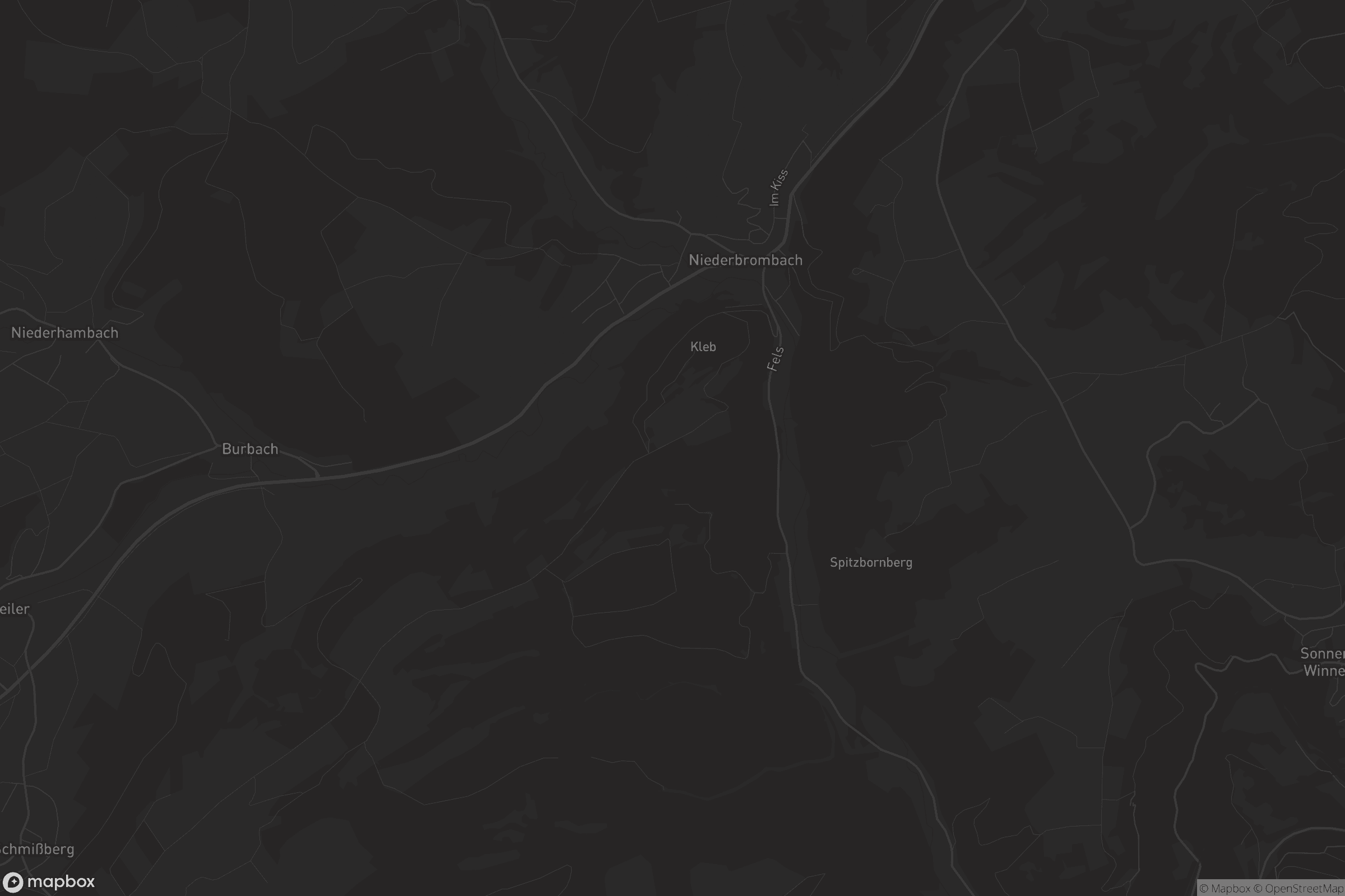 Karte von Niederbrombach