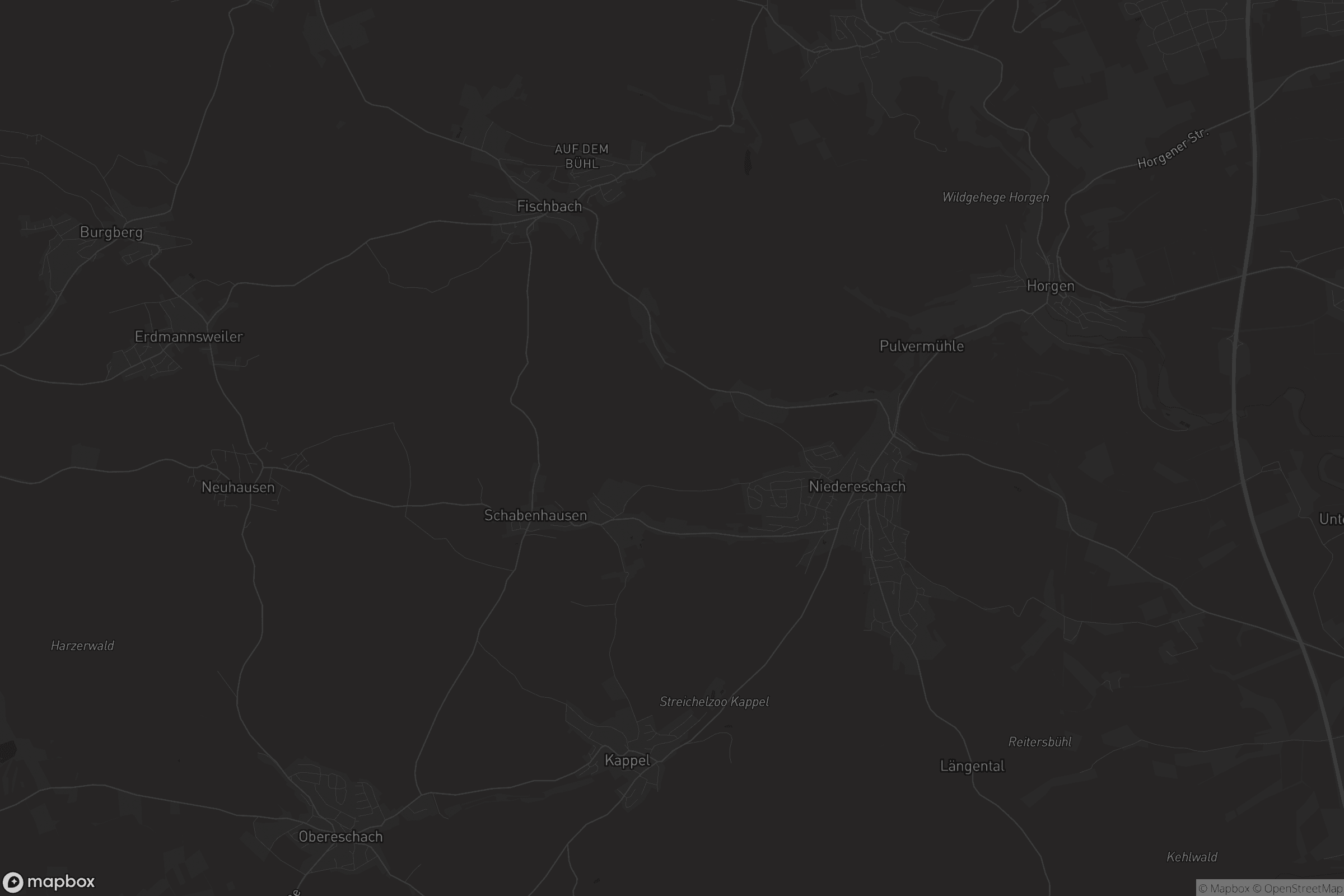 Karte von Niedereschach