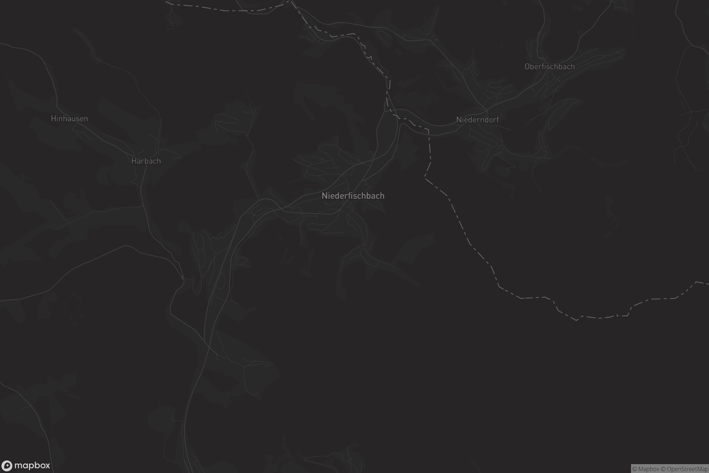 Karte von Niederfischbach