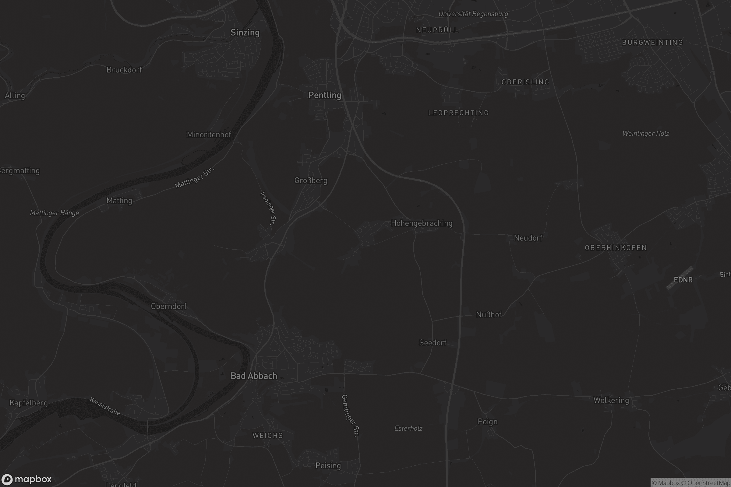 Karte von Niedergebraching