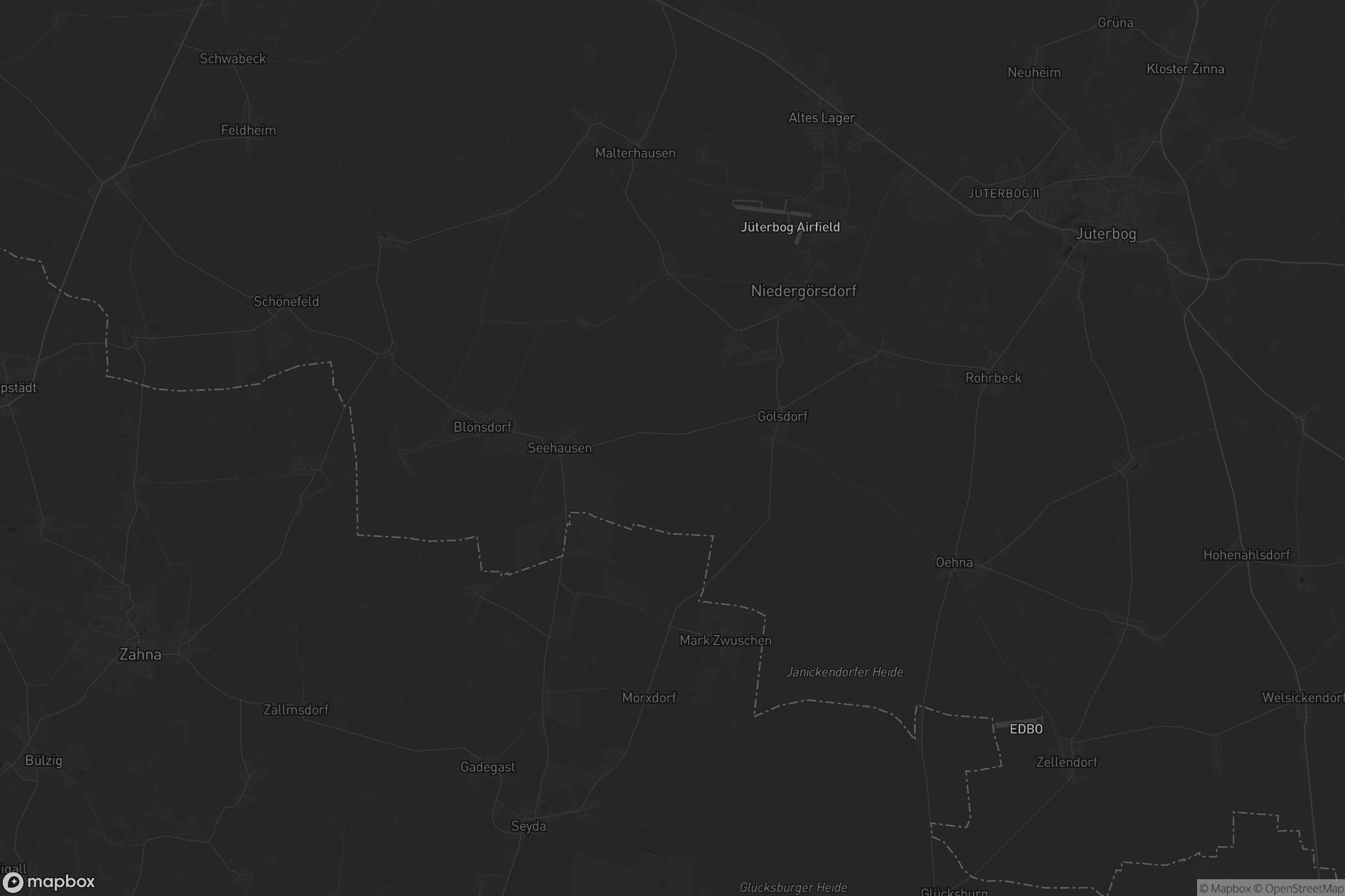 Karte von Niedergörsdorf