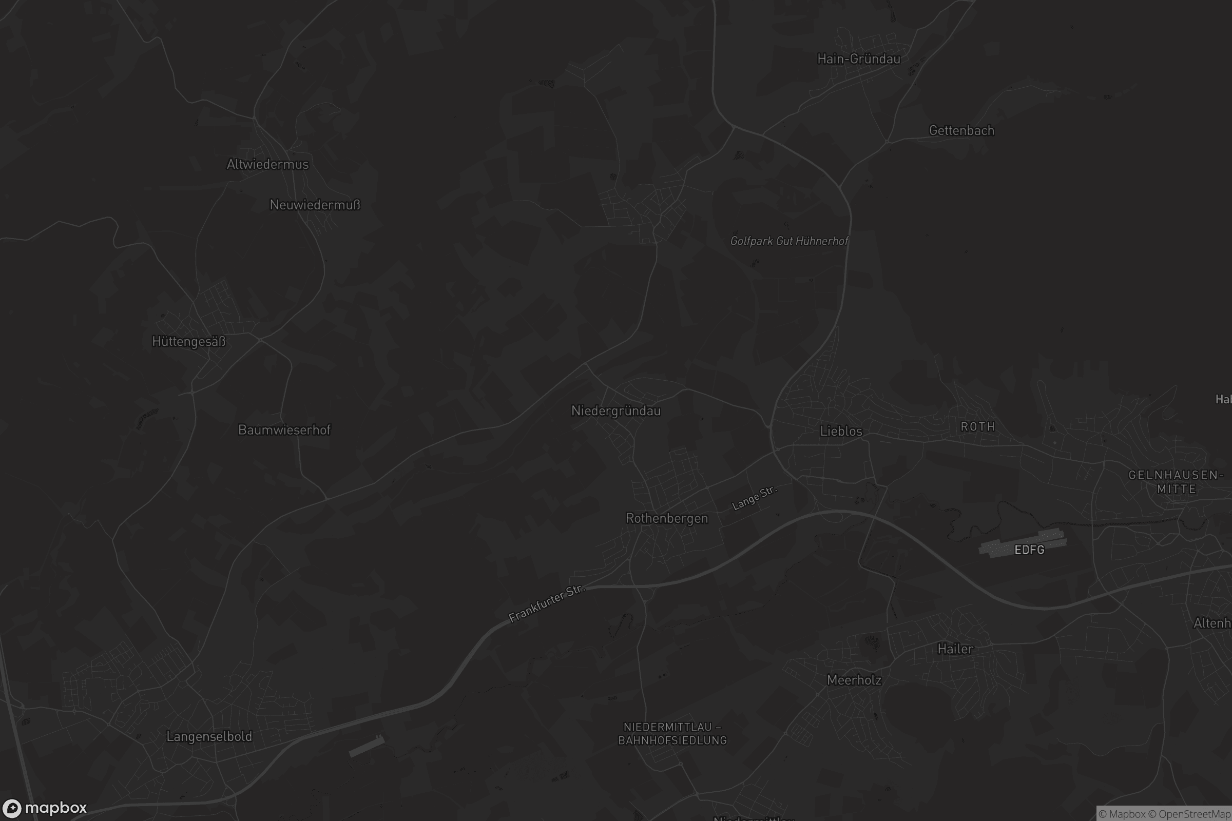 Karte von Niedergründau